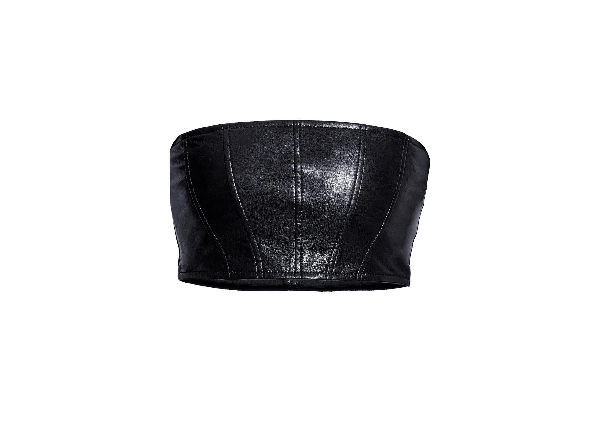 Magra Recycled Leather Top — Image 4