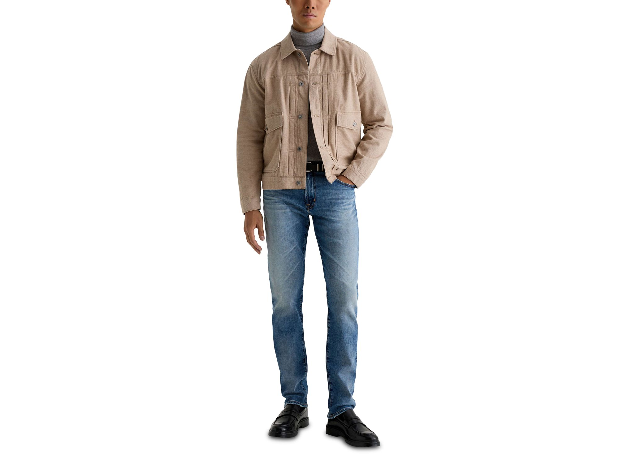 Tellis Modern Slim Fit Jeans in 18 Years Keynote Blue — Image 8