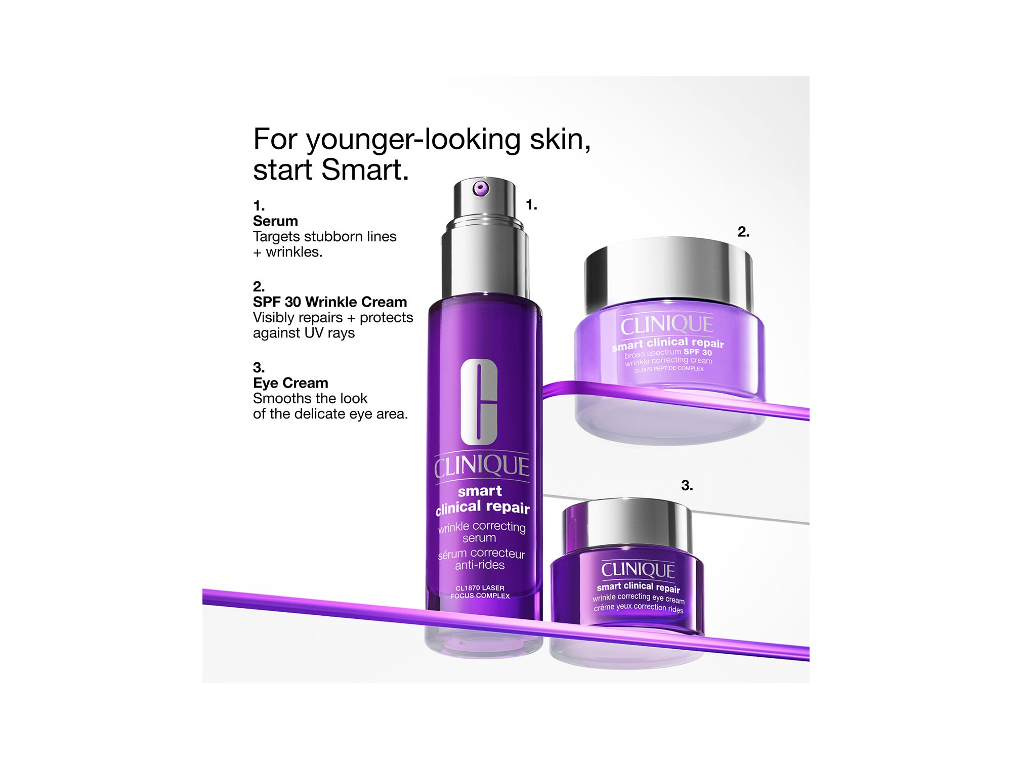 Smart Clinical Repair Broad Spectrum SPF 30 Wrinkle Correcting Face Cream — Image 8