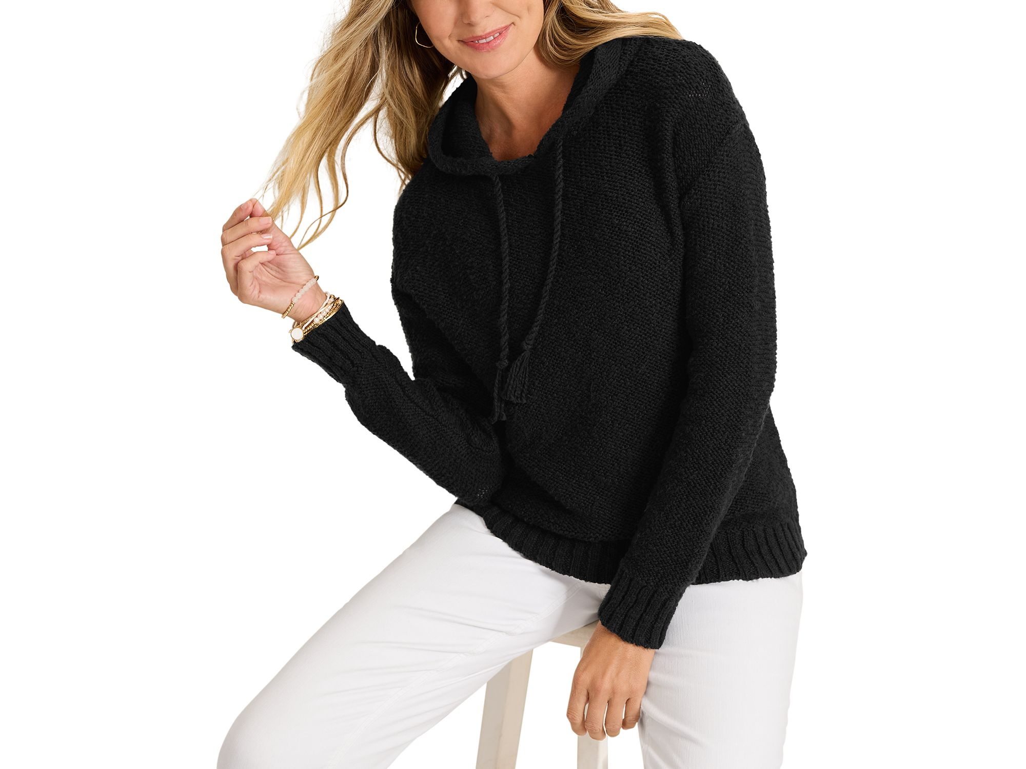 Beachy Cove Drawstring Hoodie — Image 3