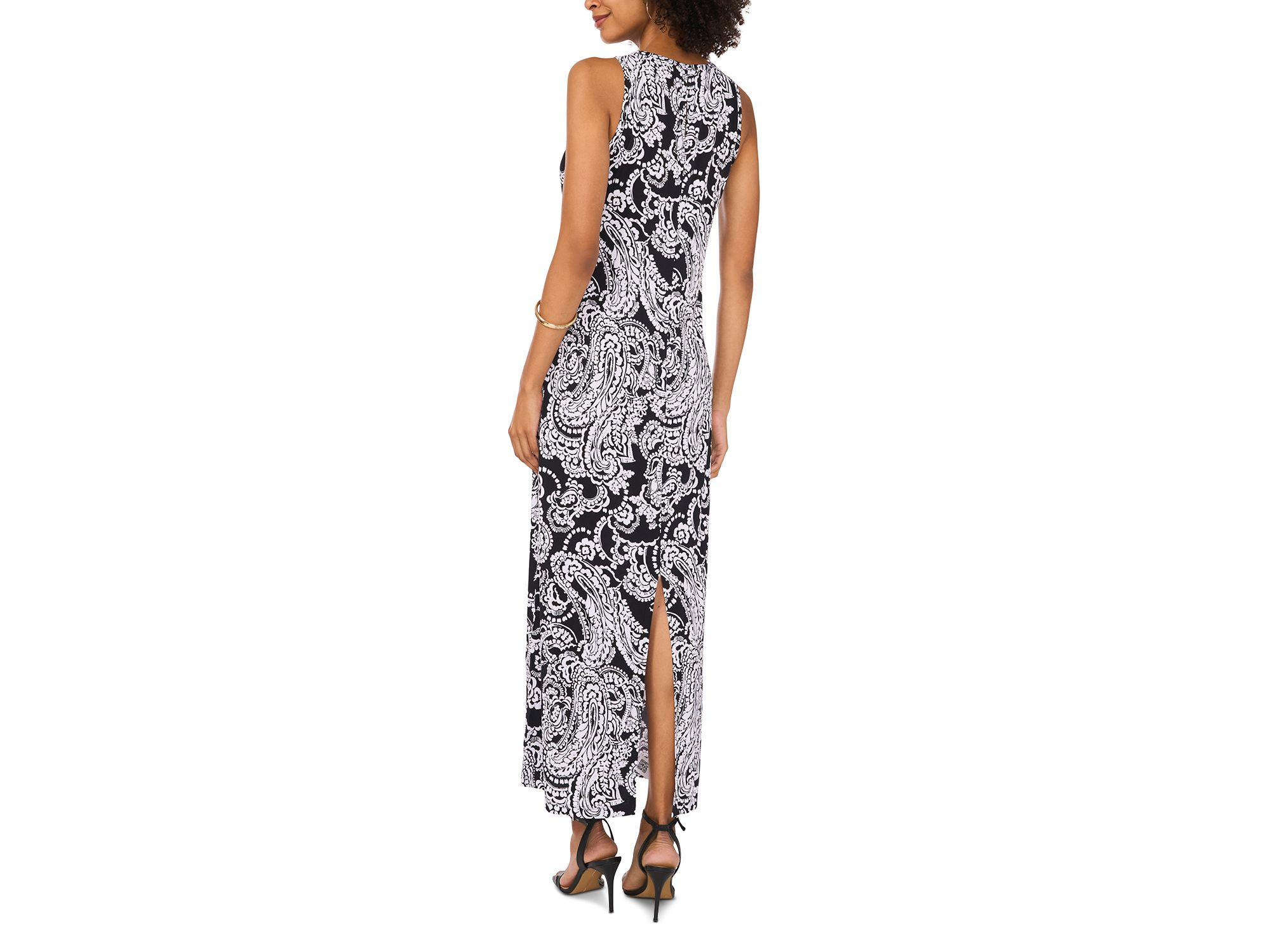 Sleeveless A Line Maxi Dress — Image 3