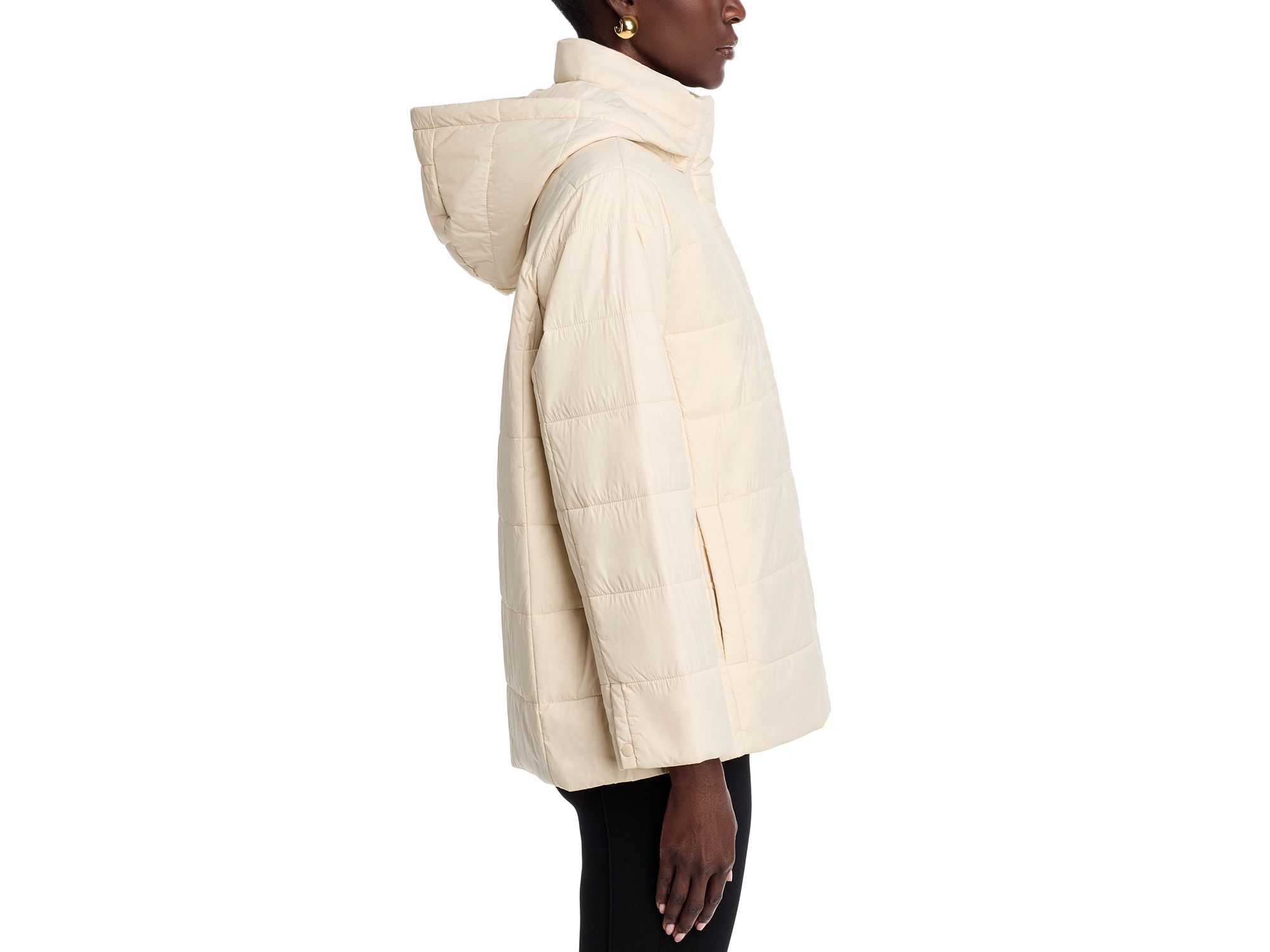 Padded Jacket with Removable Hood - Exclusive — Image 5