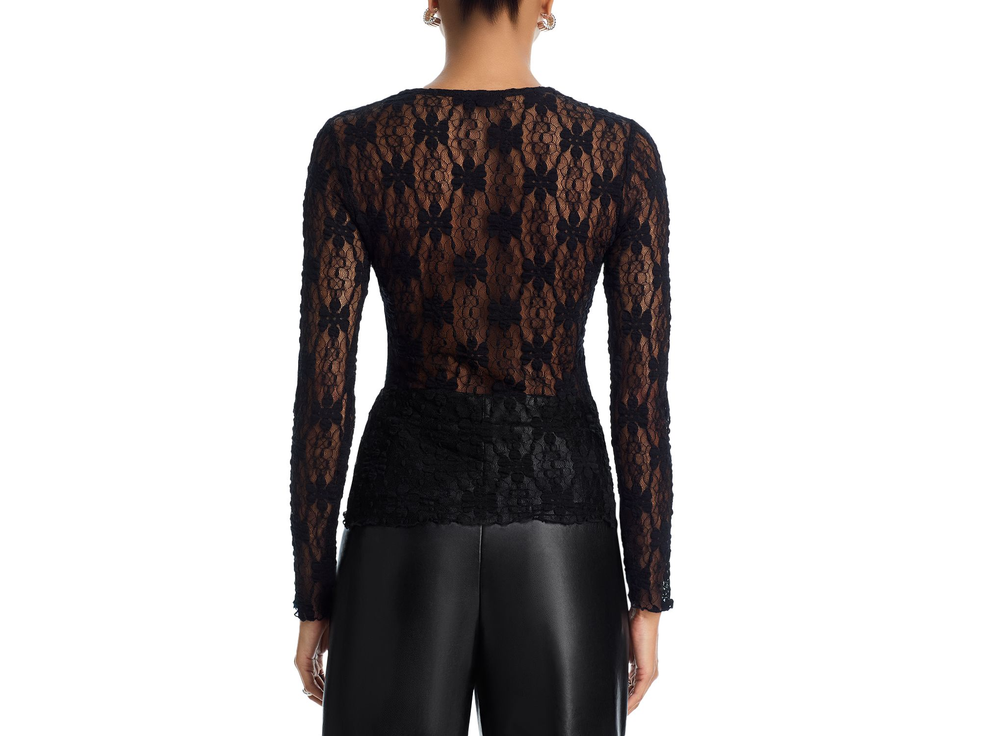 Lace Long Sleeved Tee - Exclusive — Image 3