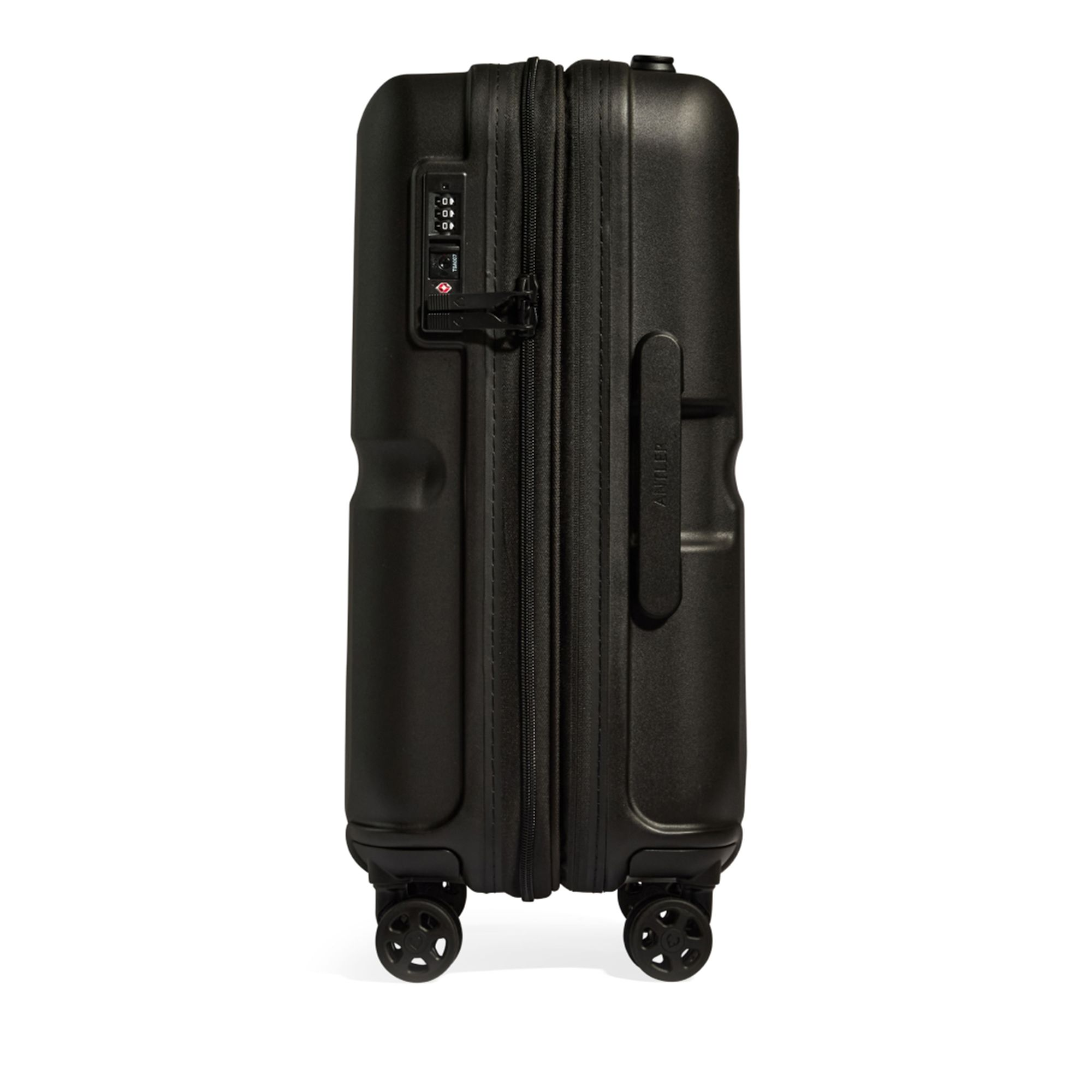 Single Stripe Expandable Carry On Suitcase — Image 4