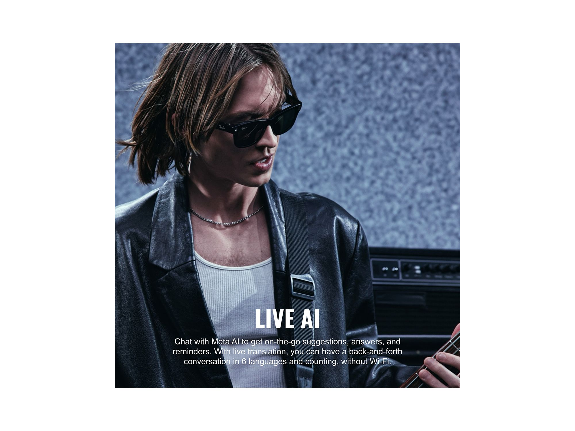 Meta Wayfarer (Gen 2) Square AI Glasses, 53mm — Image 3