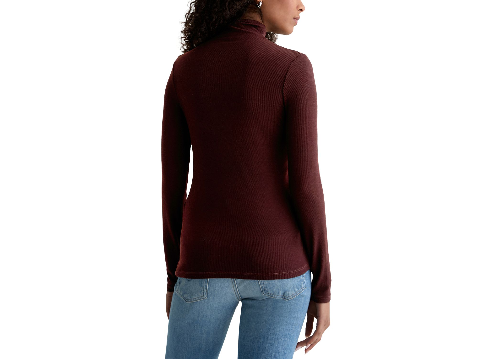 The Chels Long Sleeve Ribbed Turtleneck — Image 6