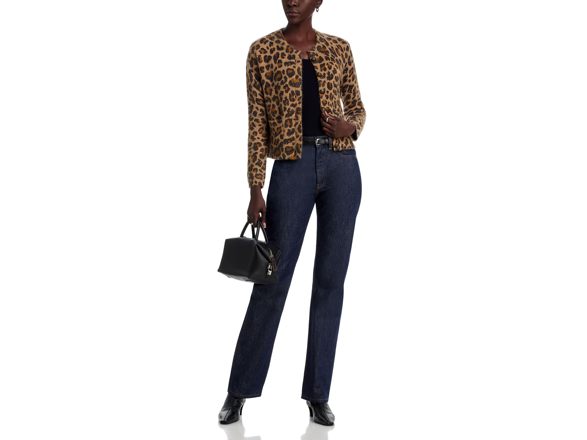 Donovan Leopard Print Cardigan — Image 4