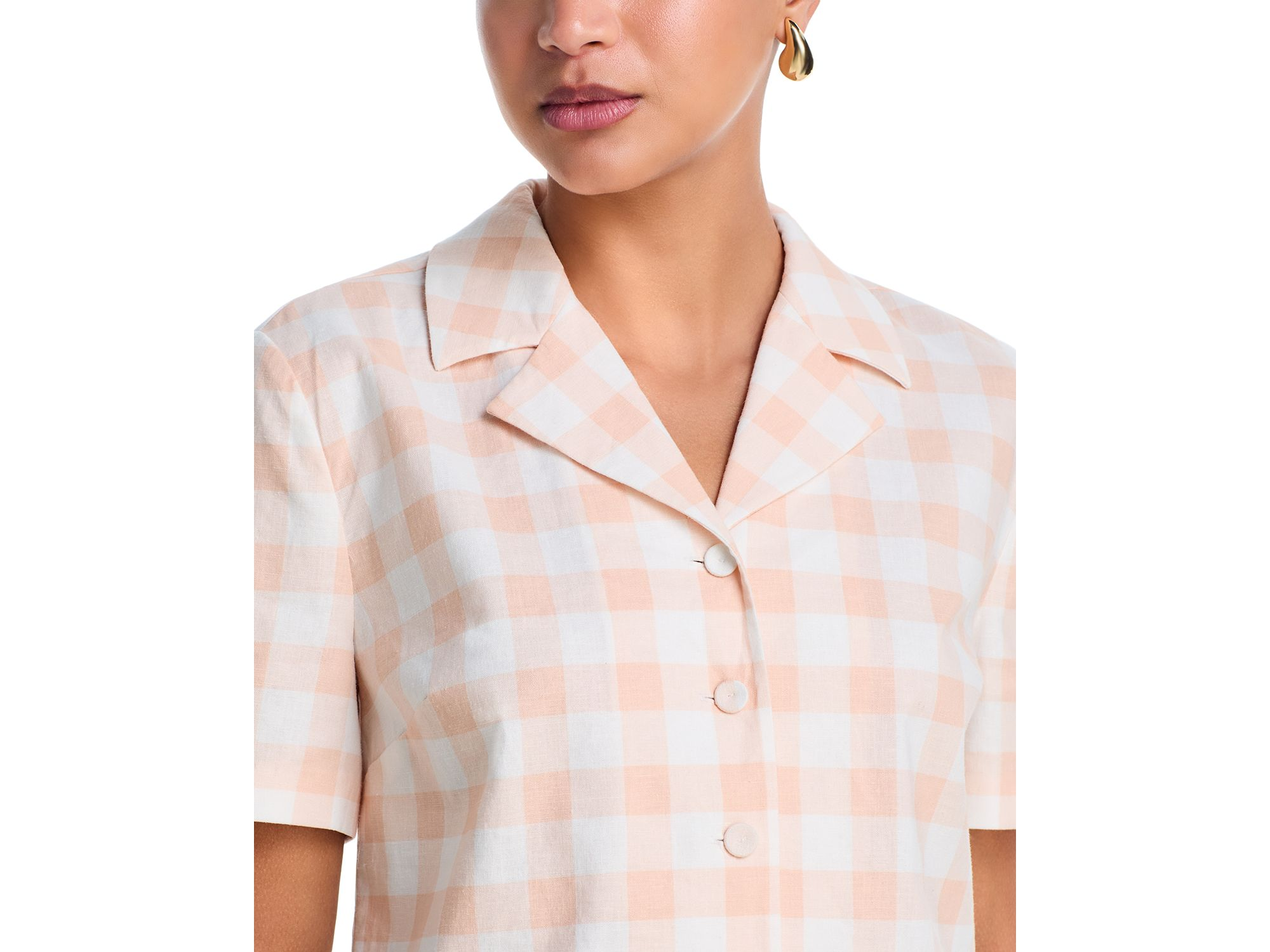 Aspen Cropped Shirt & Mini Skirt — Image 3