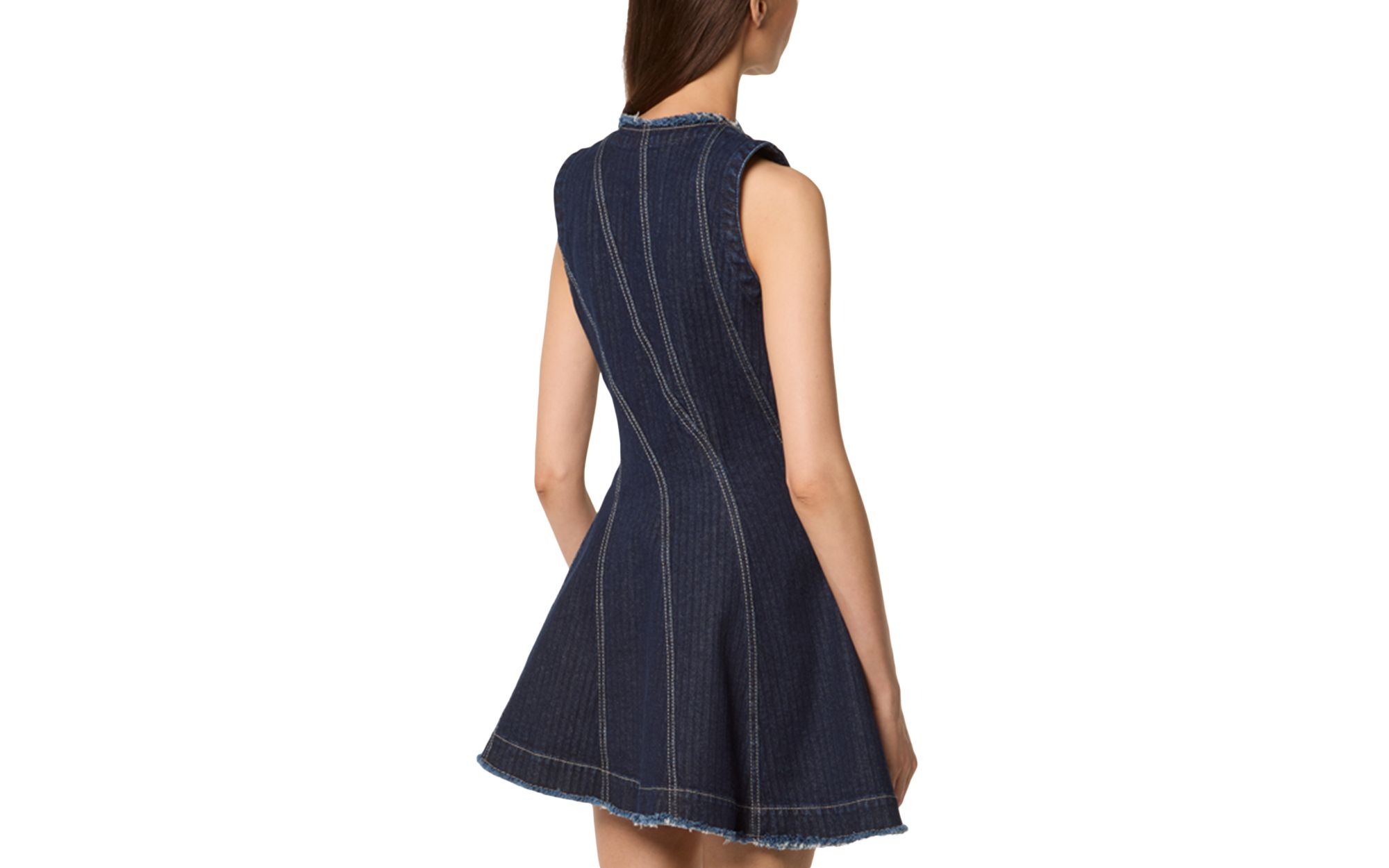 Roya Denim Mini Dress — Image 4