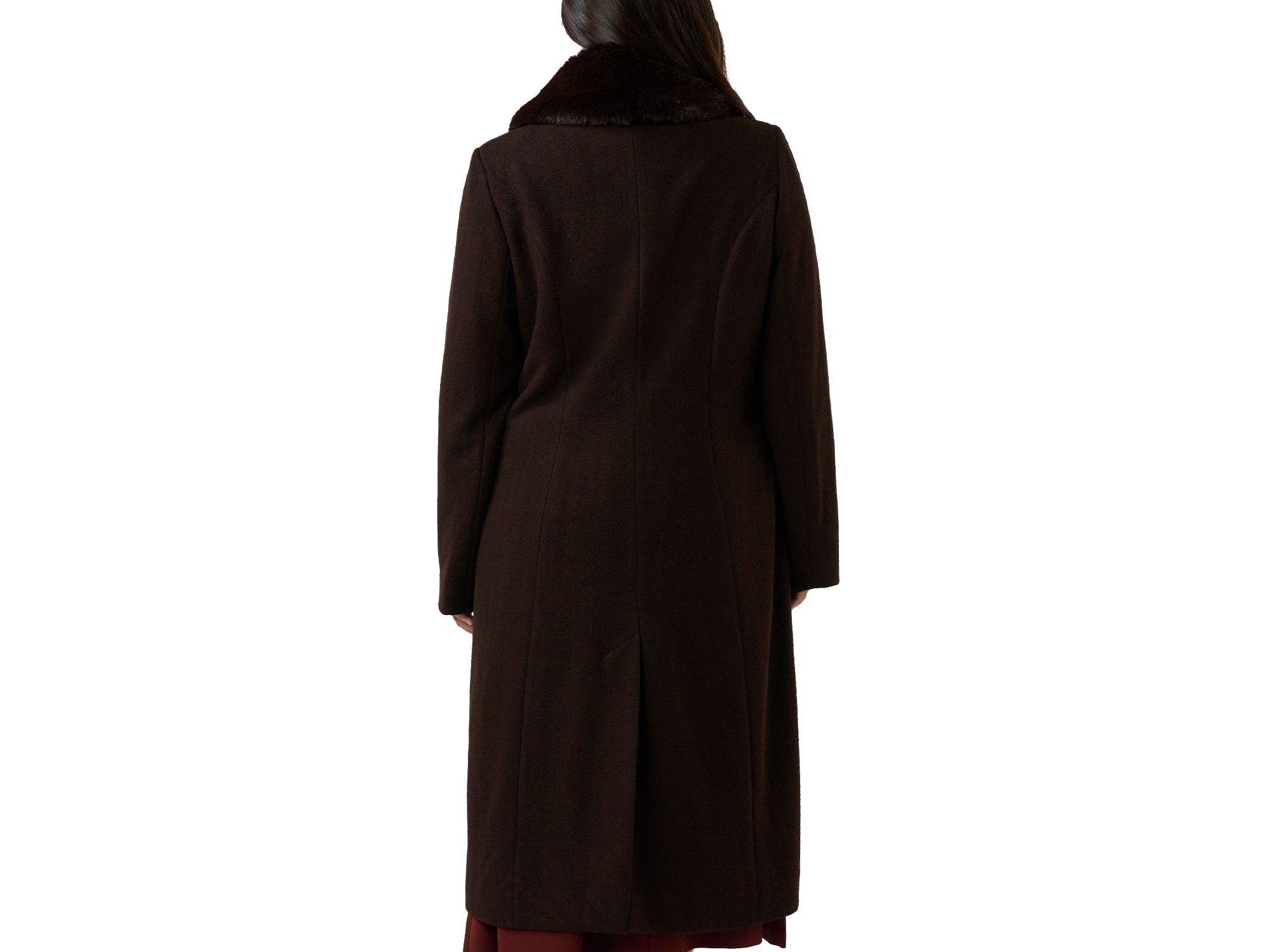 Alastair Faux Fur Trim Coat — Image 5