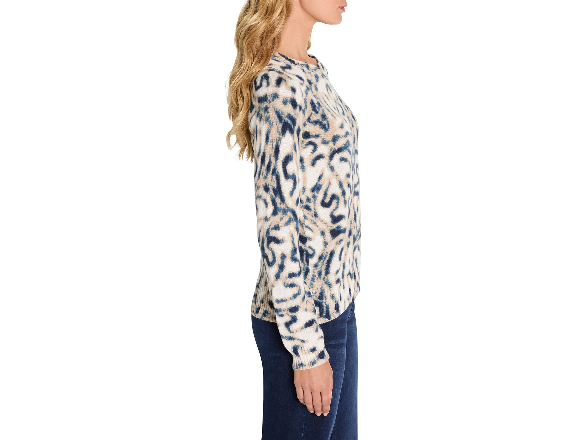 Blurry Leaf Supersoft Sweater — Image 3