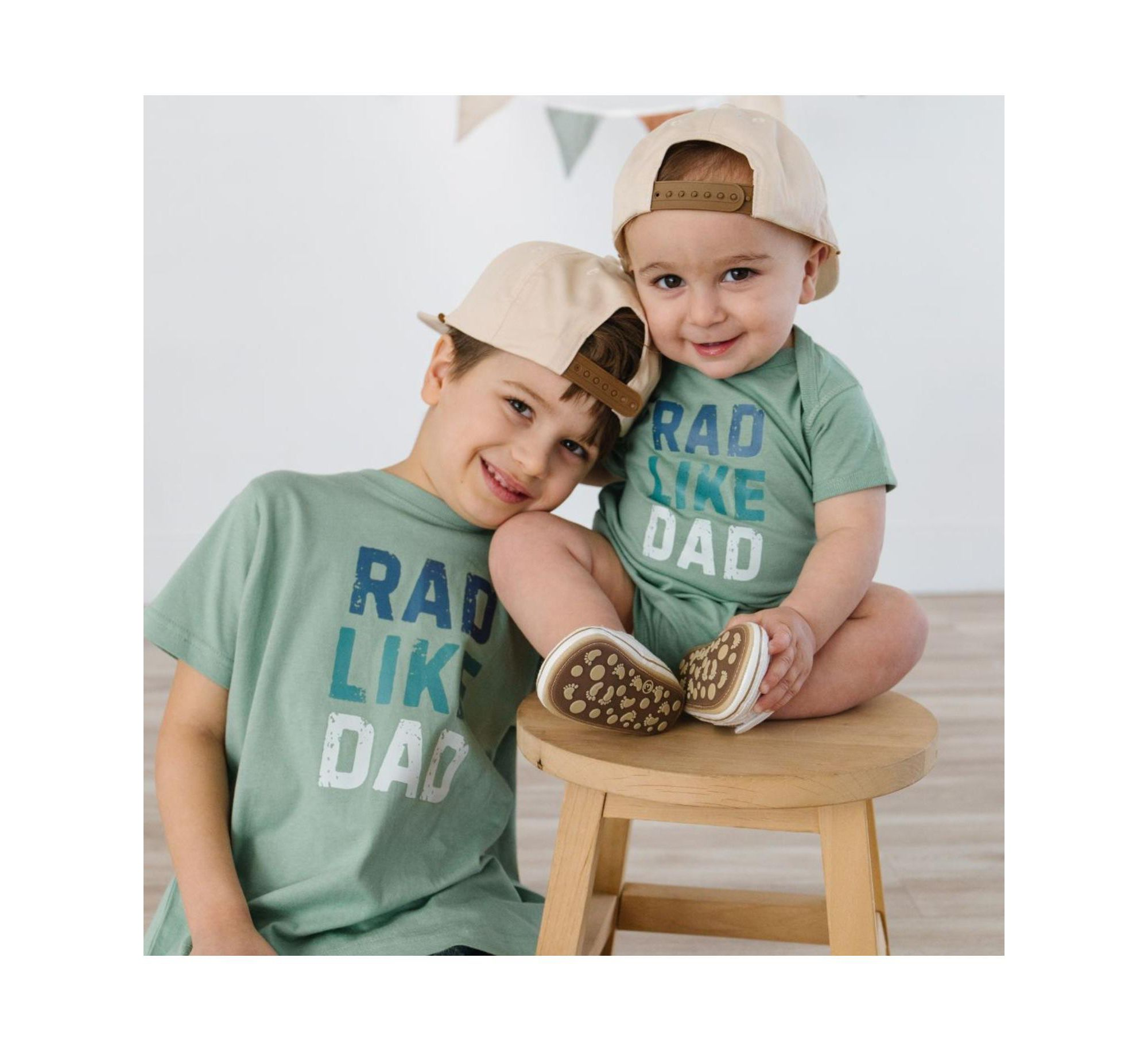 Boys' Rad Like Dad Short Sleeve Bodysuit - Baby — Image 3