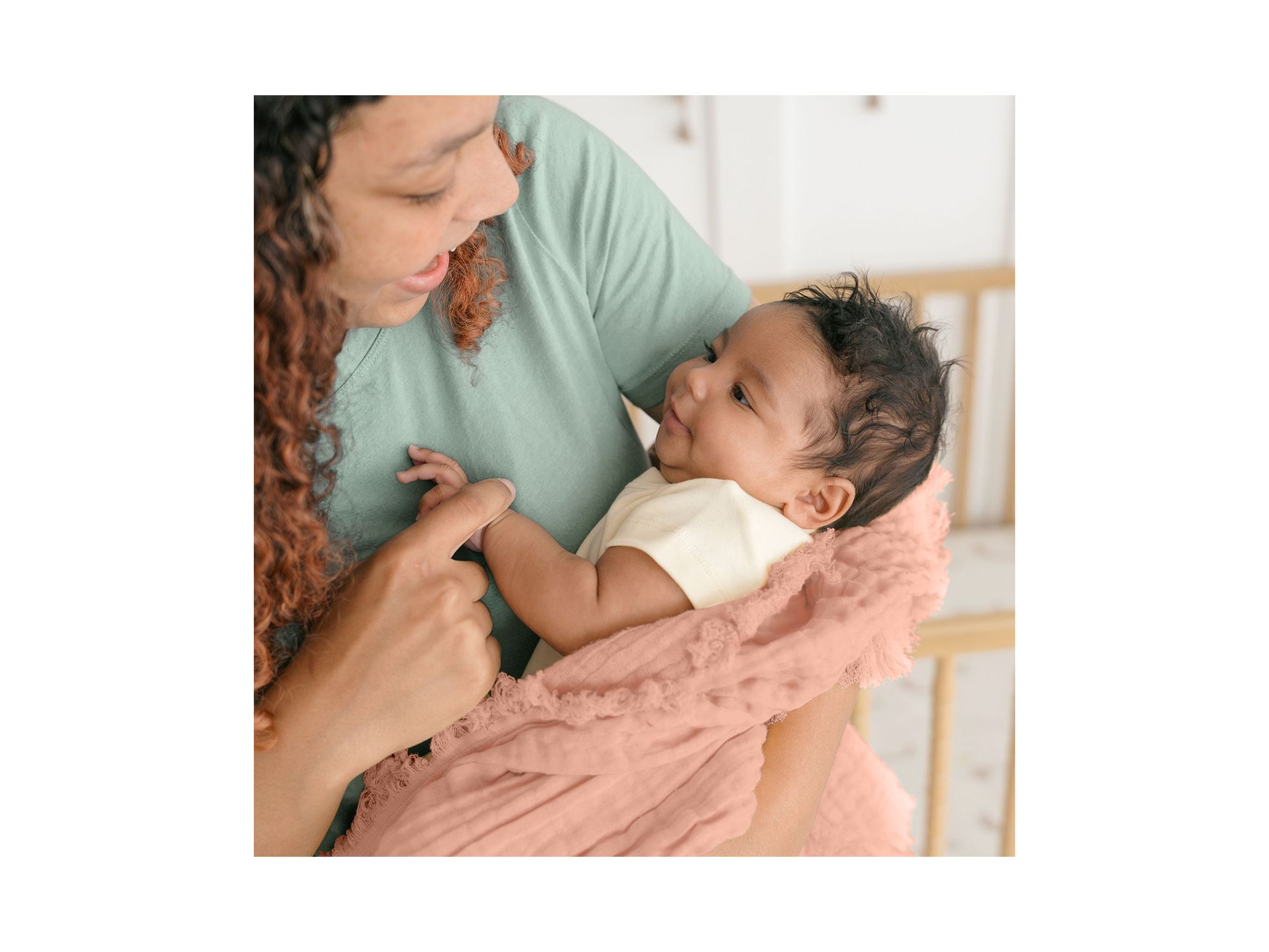 Multi Layer Ombré Muslin Blanket — Image 4
