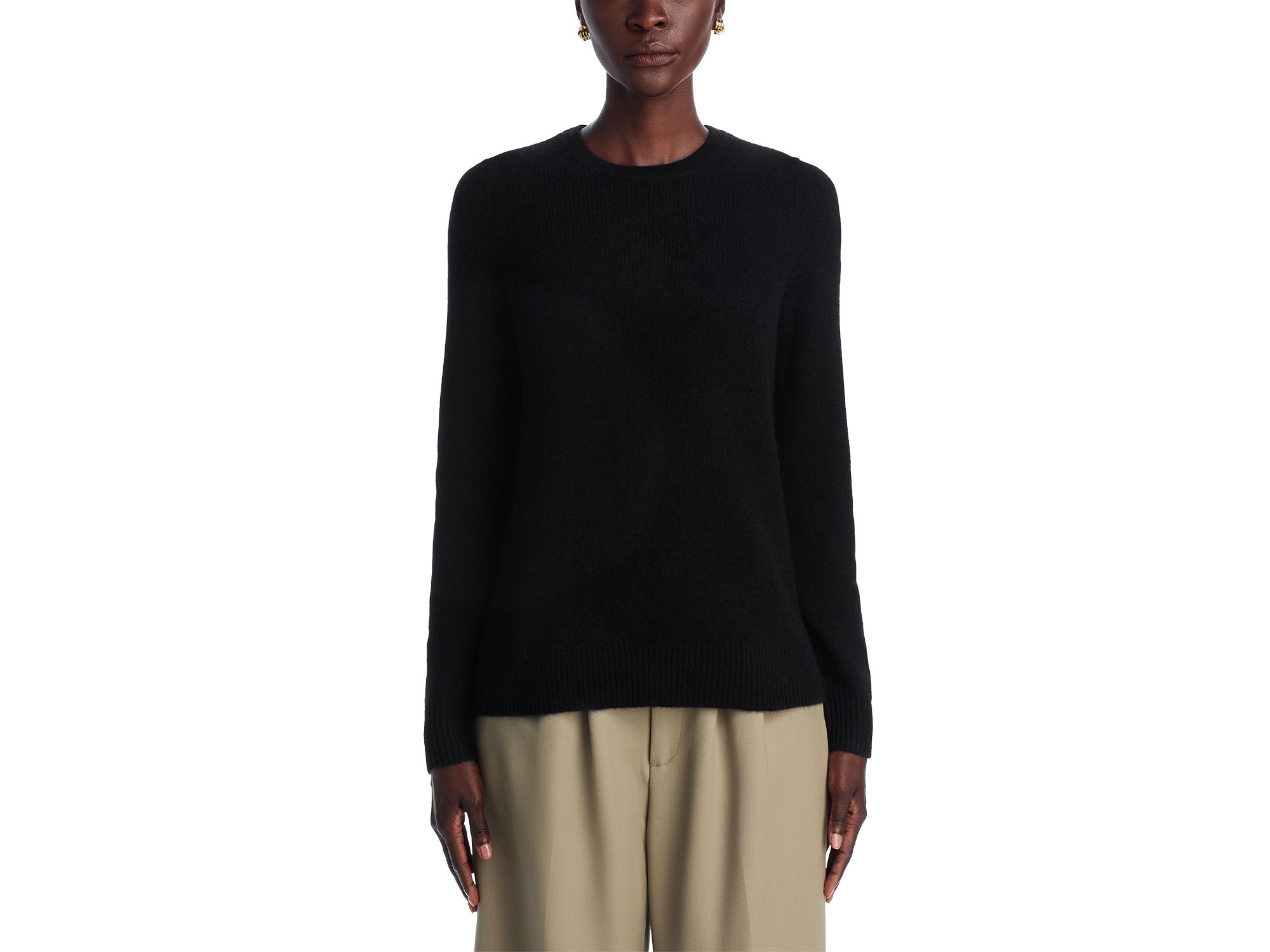 100% Cashmere Crewneck Sweater - Exclusive — Image 5