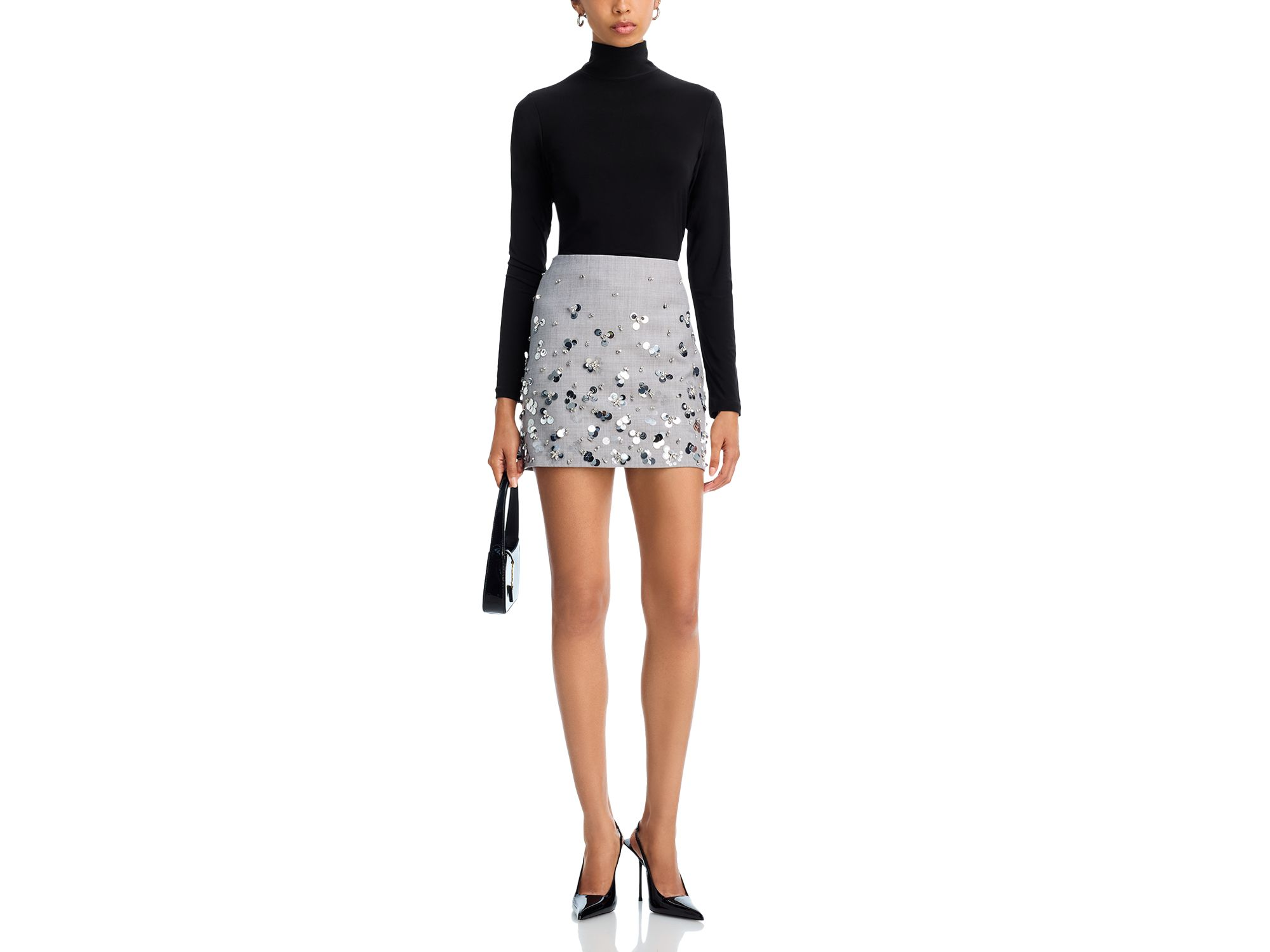 Turtleneck Jersey Top - Exclusive — Image 4