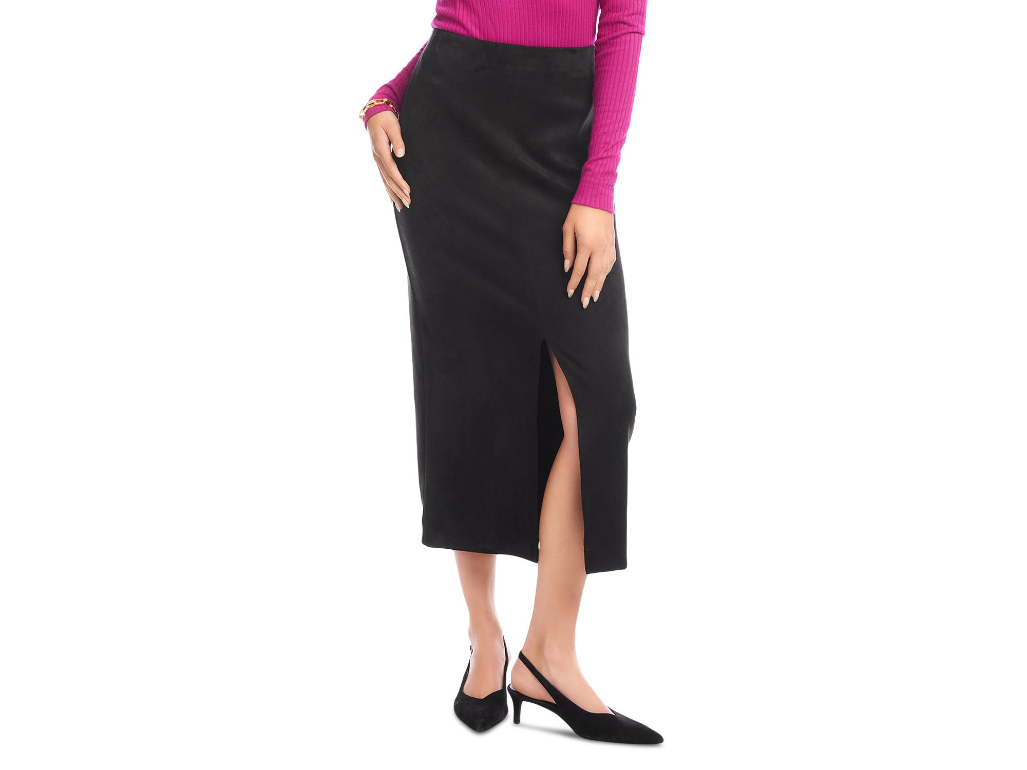 Faux Suede Chelsea Skirt — Image 3