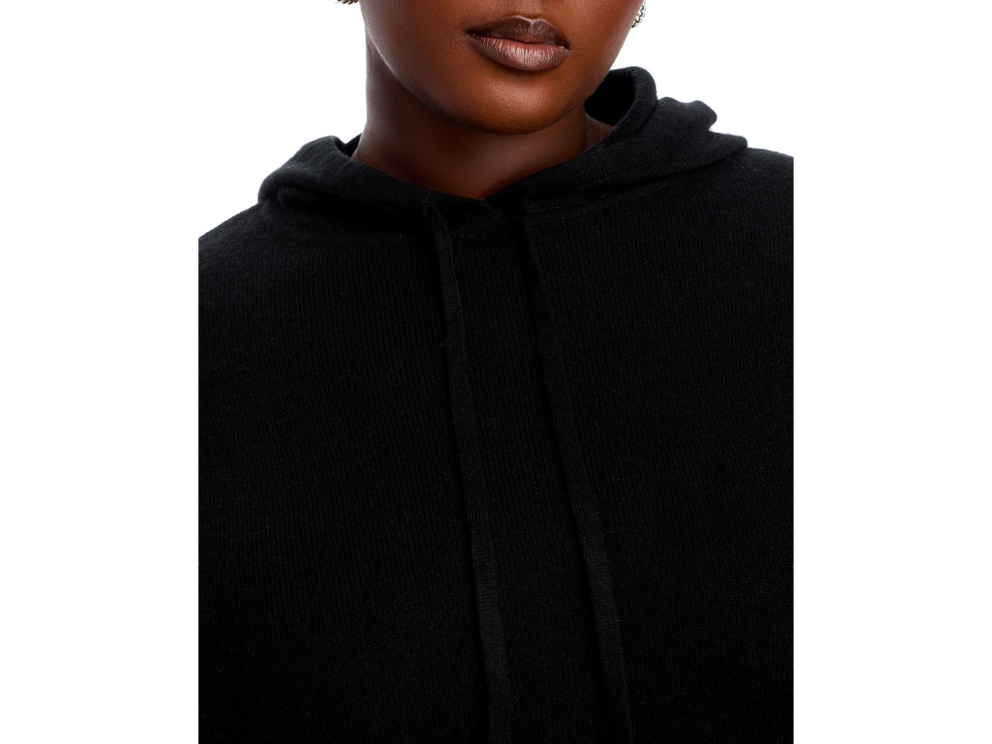 100% Cashmere Star Sleeve Hoodie Sweater - Exclusive — Image 3