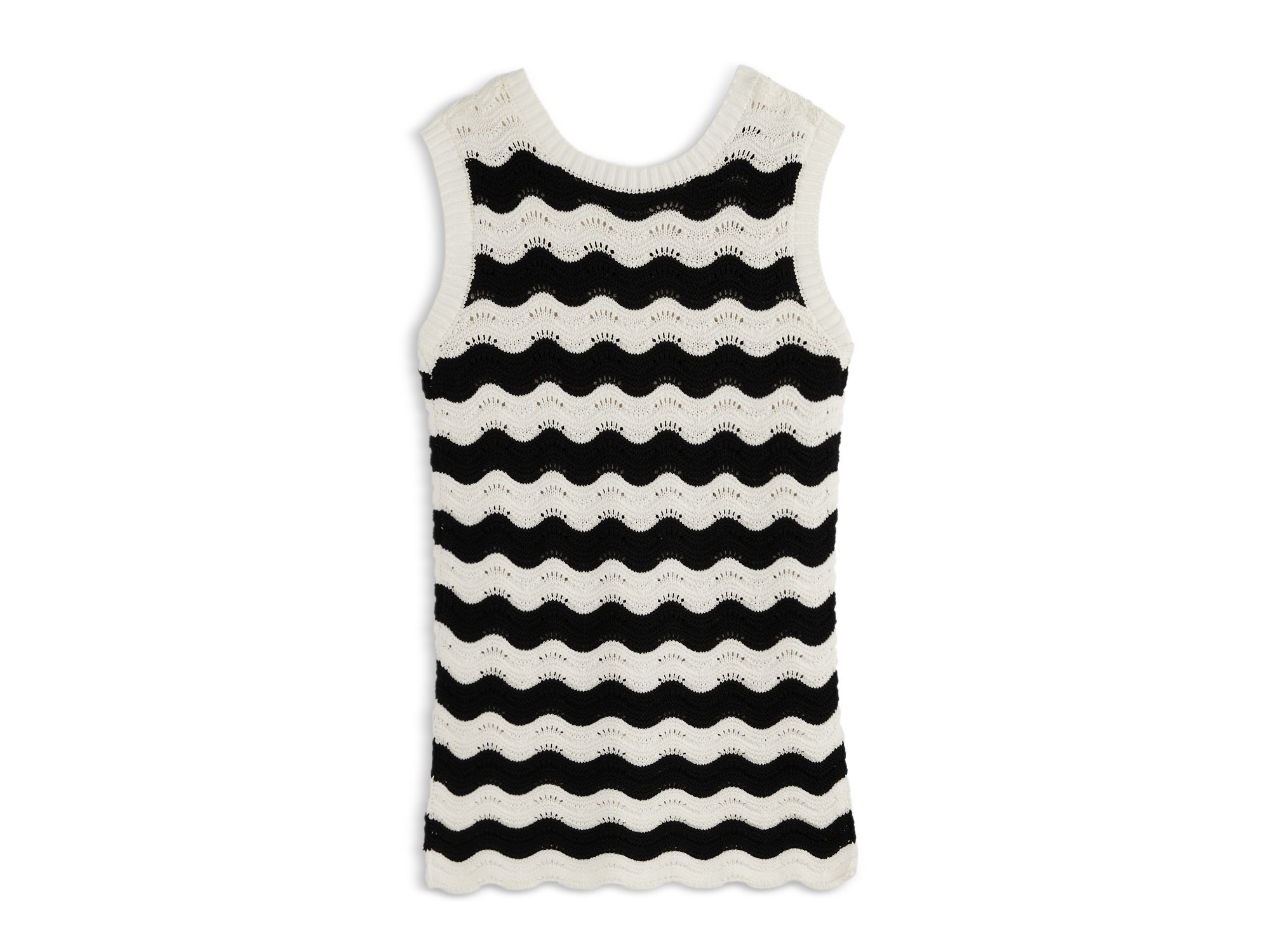 Girls' Reina Striped Crochet Cover-Up Dress - Little Kid, Big Kid — Image 4