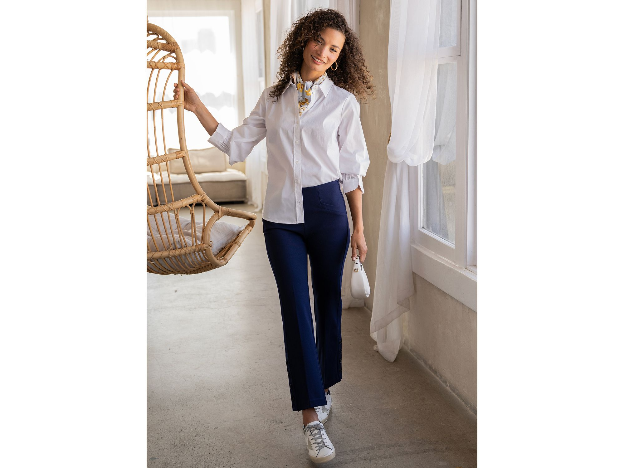 Collared Button Front Top — Image 3