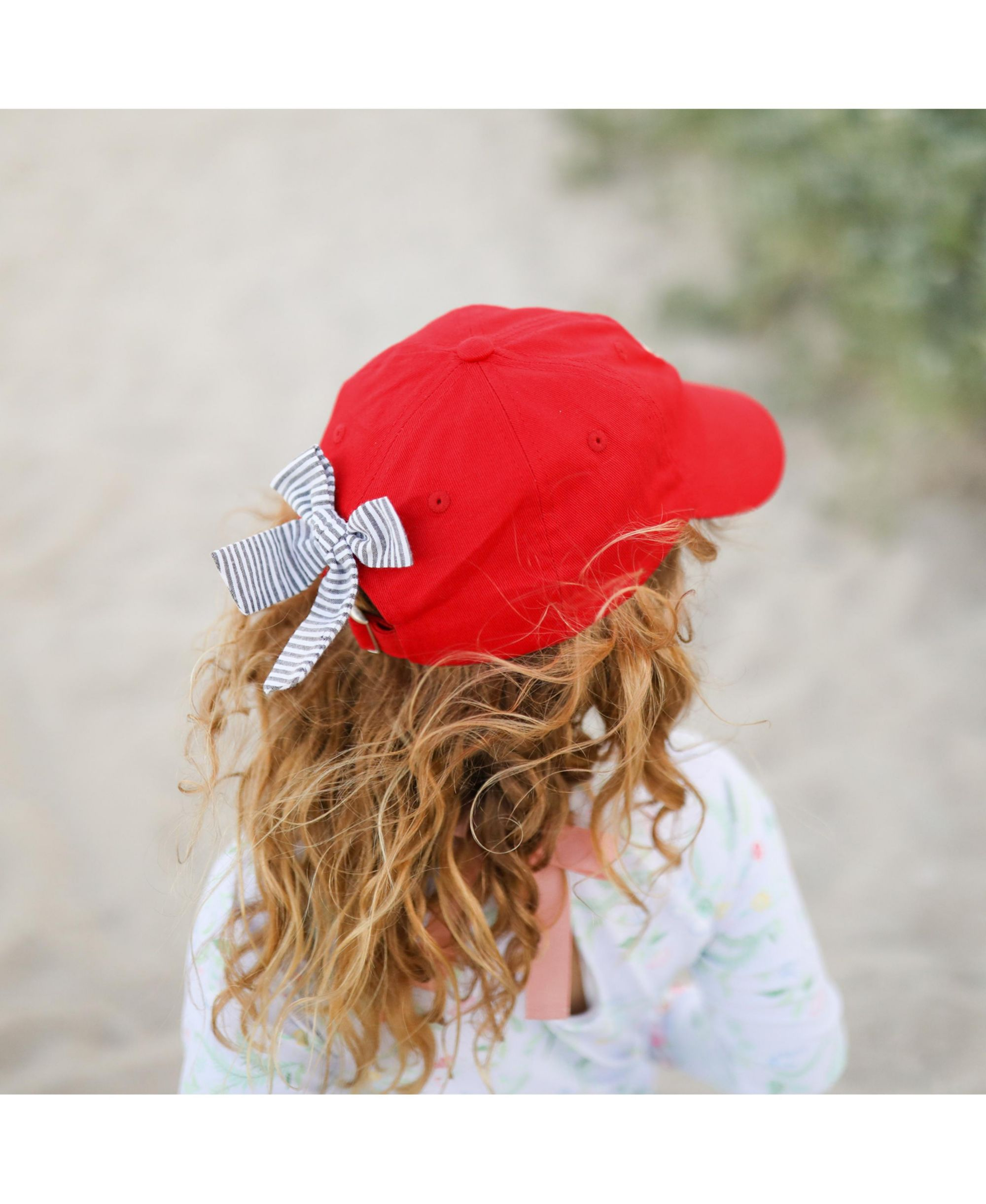 Girls' Officially Licensed Georgia Bow Baseball Hat - Baby, Little Kid, Big Kid — Image 3