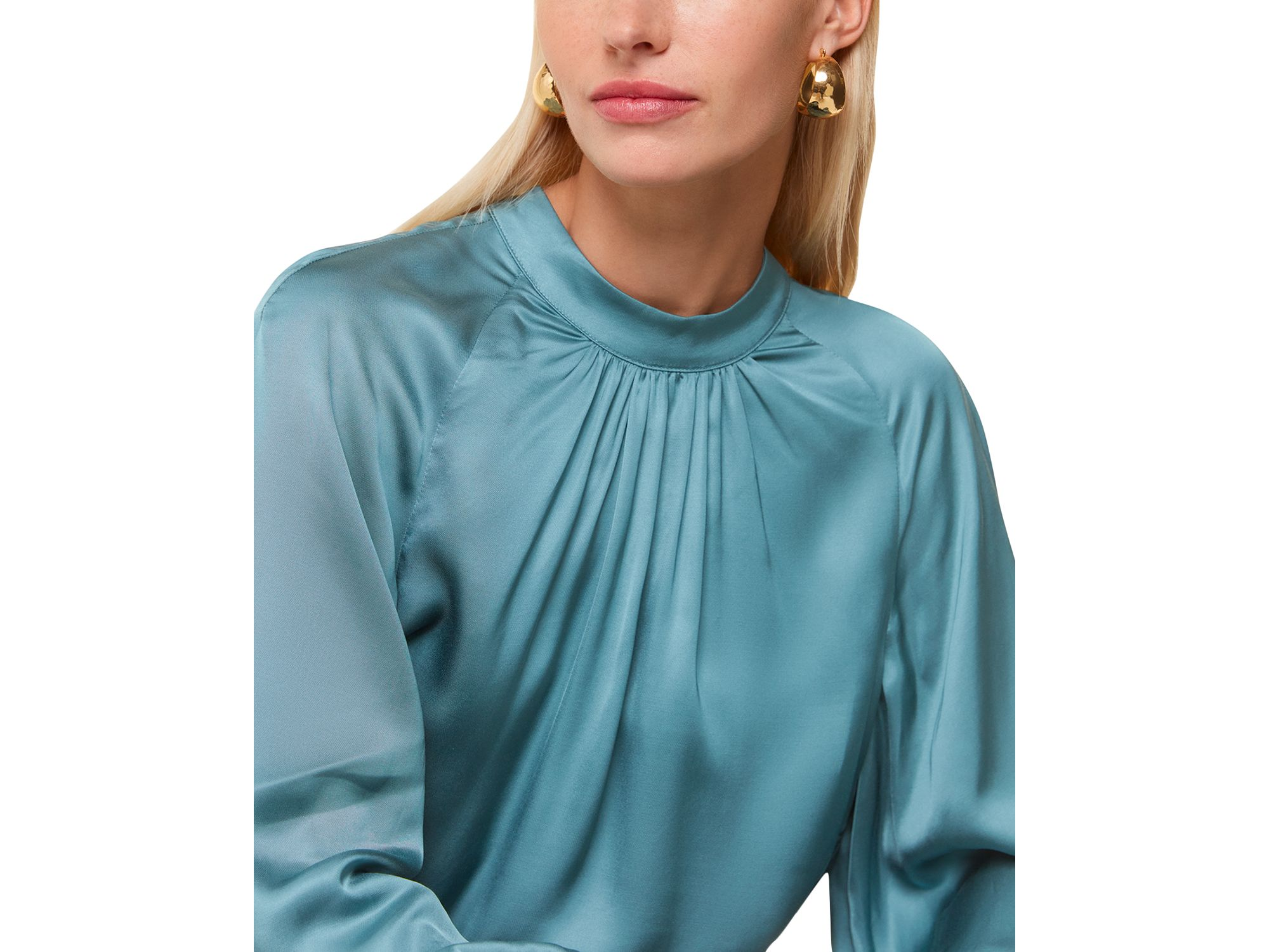 Lea Satin Top — Image 4