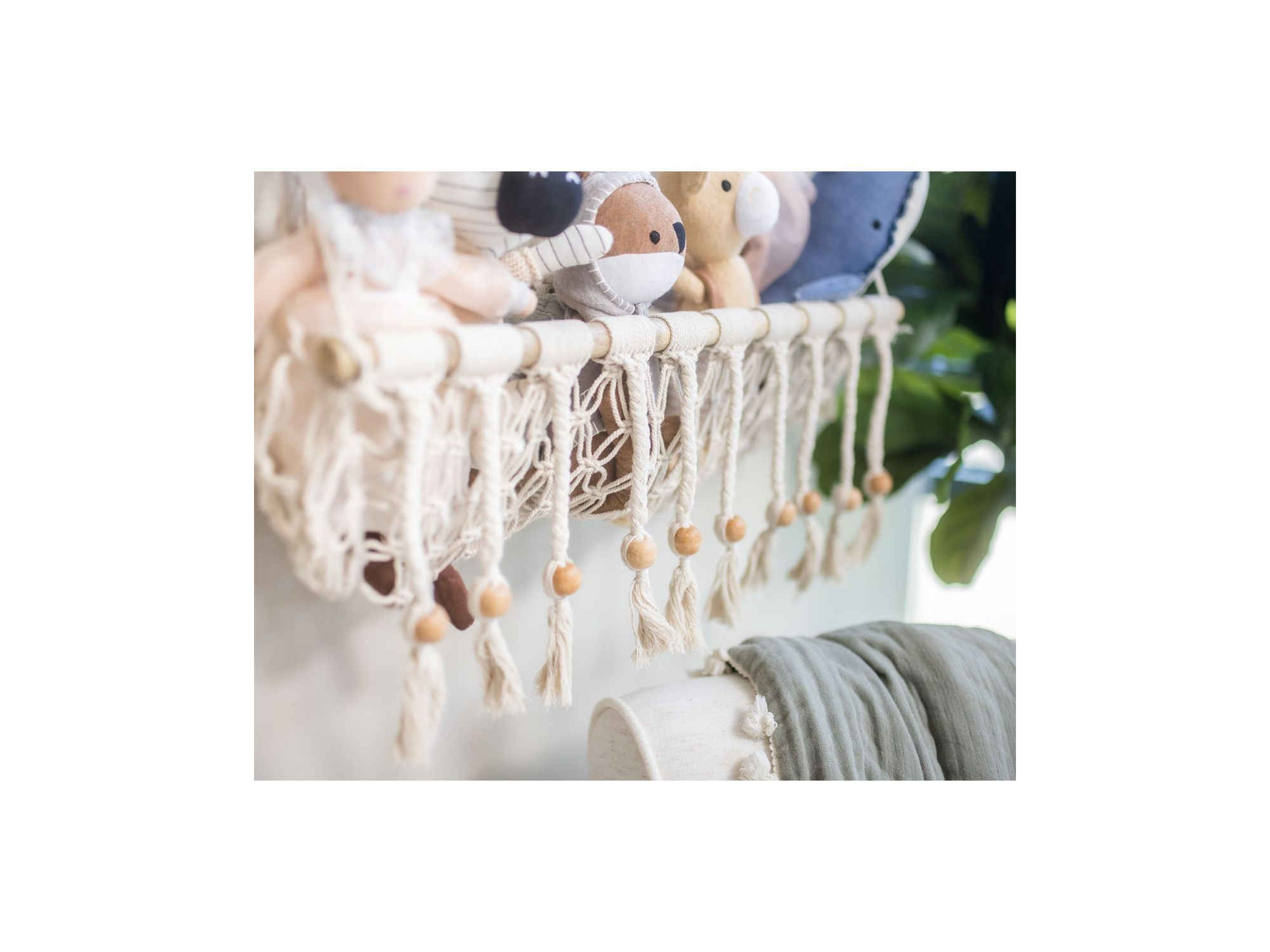 Willow Macrame Storage Wall Decor — Image 6