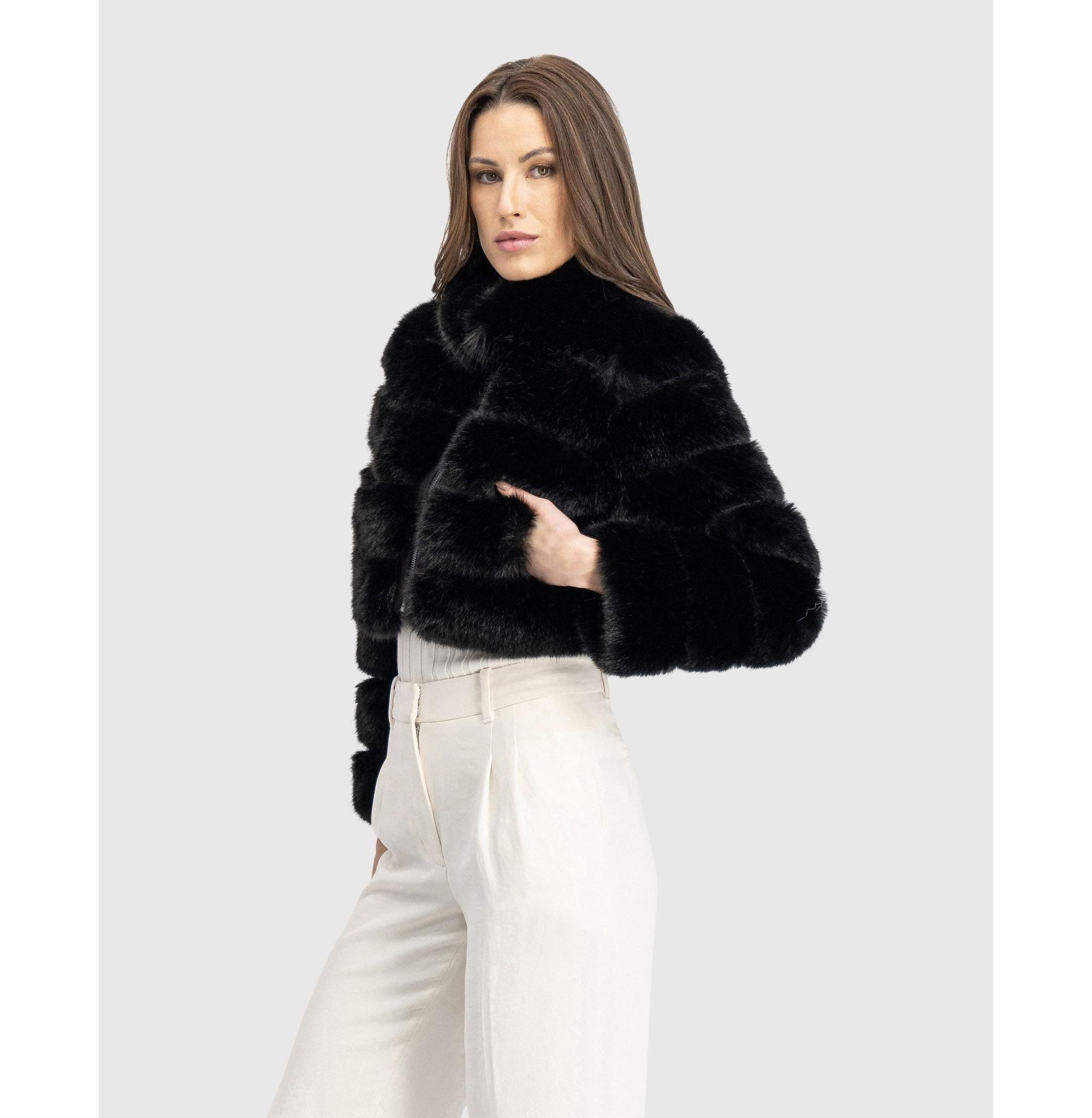 Faux Fur Fox Bolero — Image 4