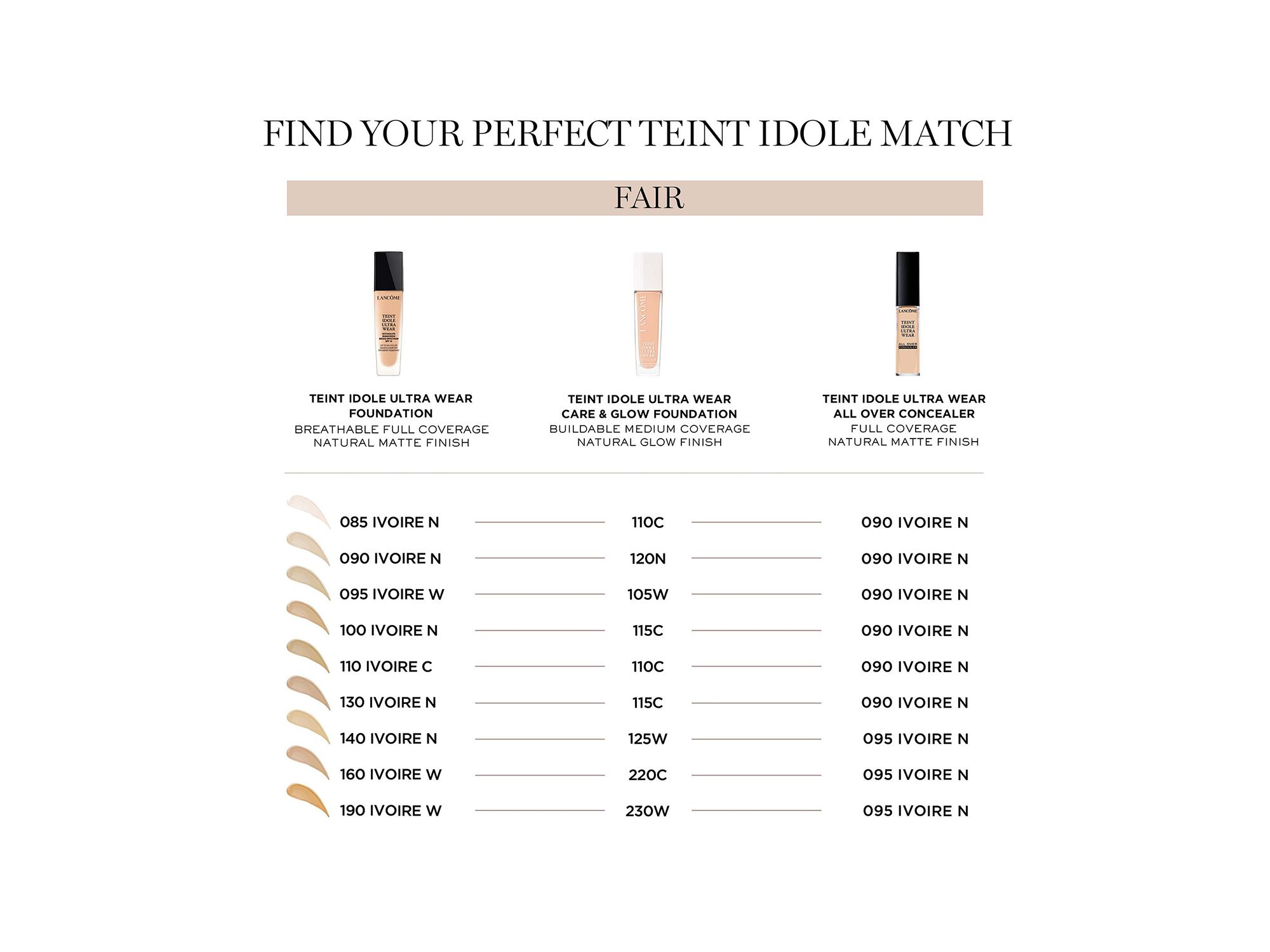 Teint Idole Ultra Wear Care & Glow Serum Foundation 1 oz. — Image 15