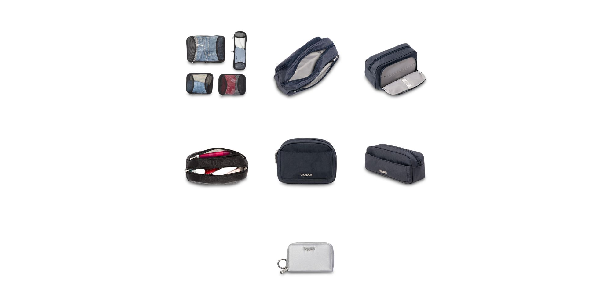 The Jet Set Edit Pocket Cosmetic Pouch with Brush Organization — Image 6