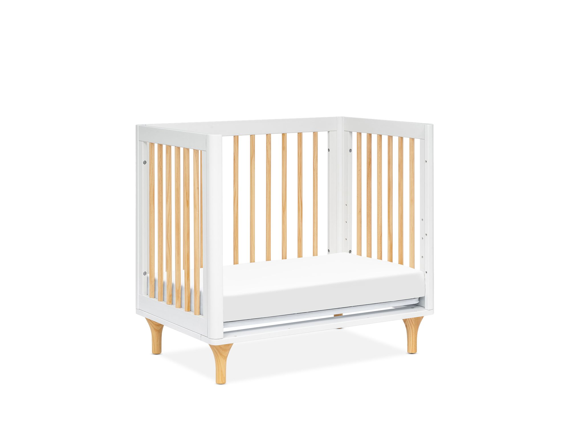 Lolly 4 in 1 Convertible Mini Crib and Twin Bed with Toddler Bed Conversion Kit — Image 12