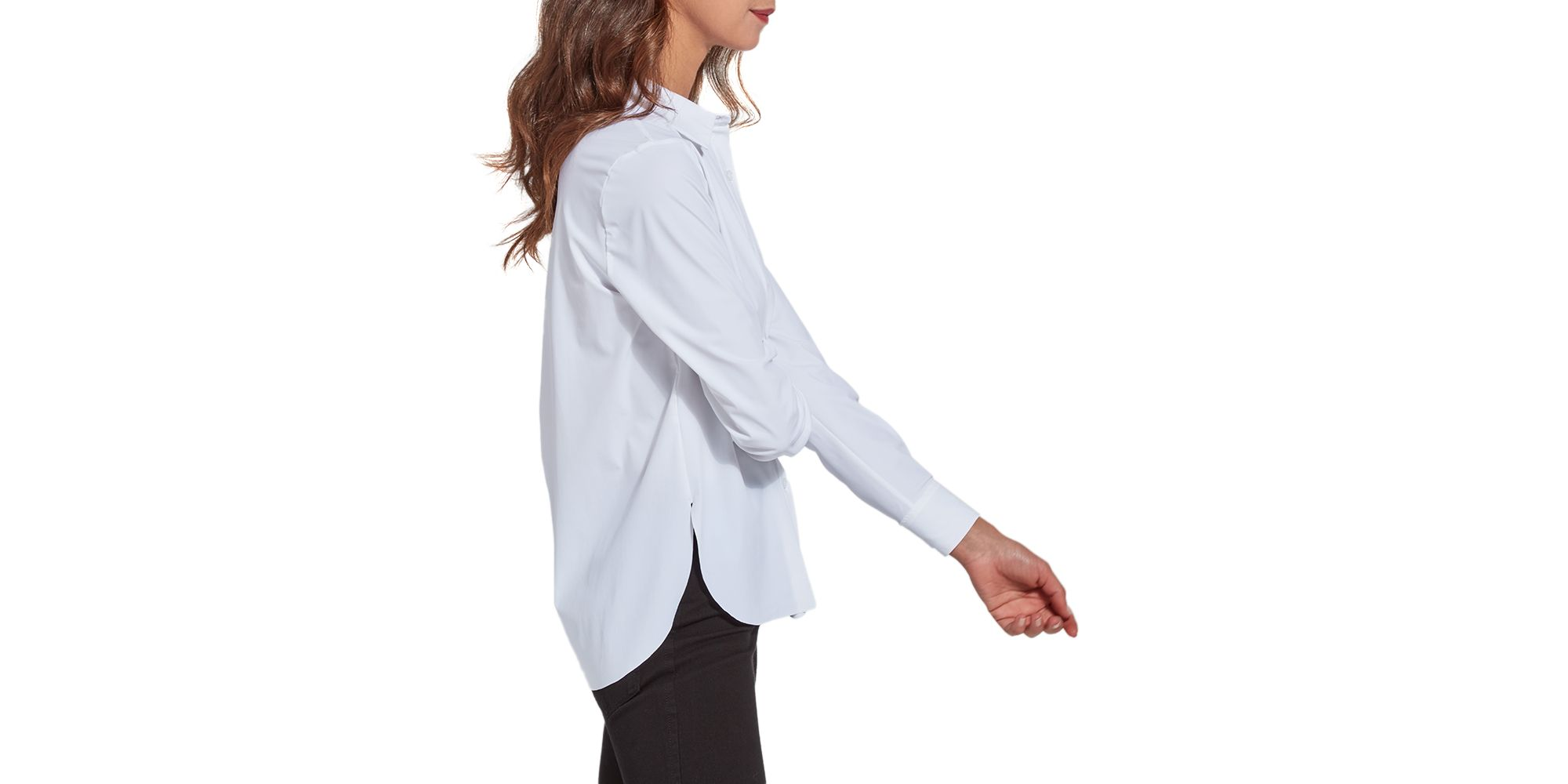 Connie Slim Button-Up Shirt — Image 4