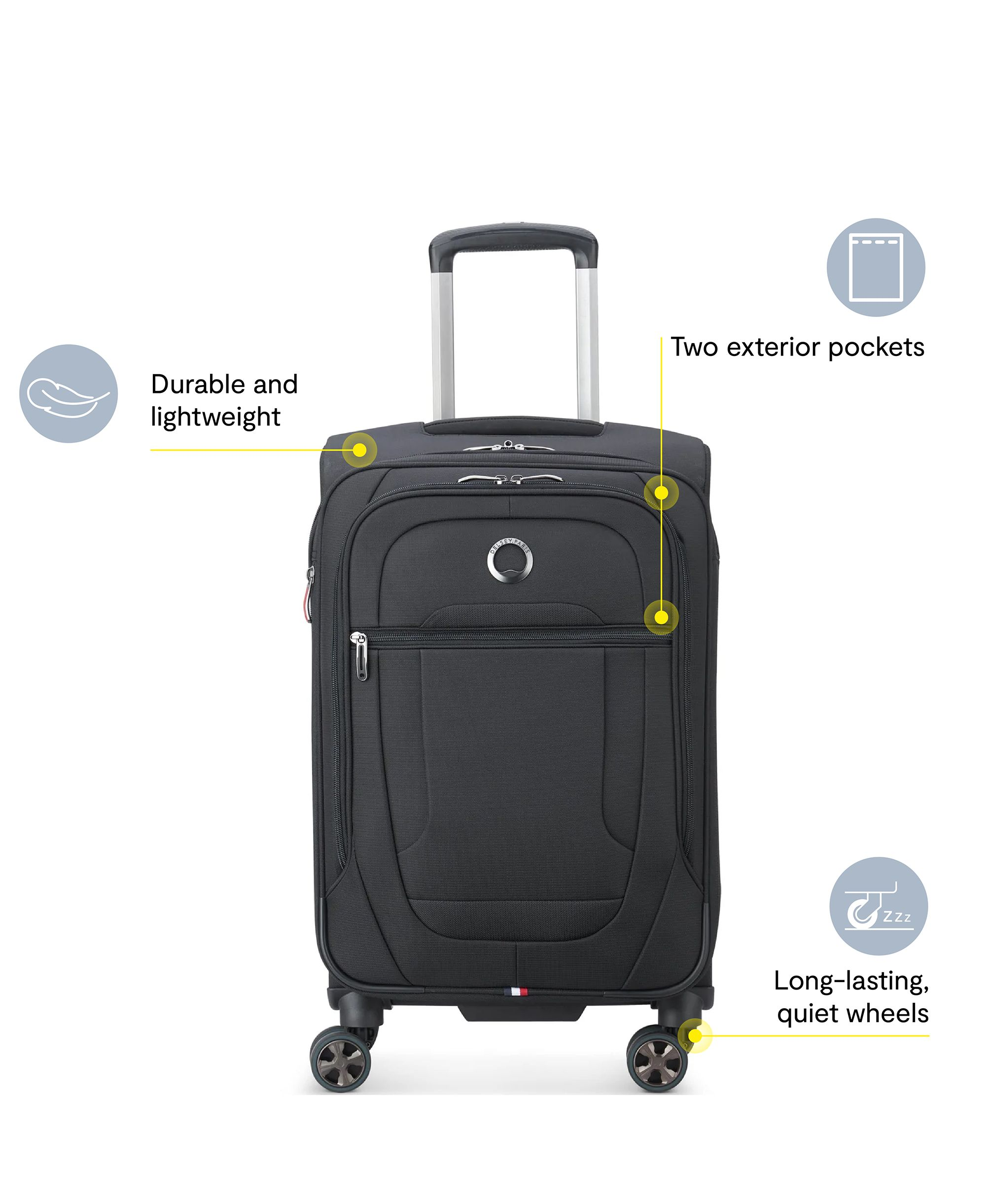 Helium DLX 22" Spinner Carry On Suitcase — Image 4