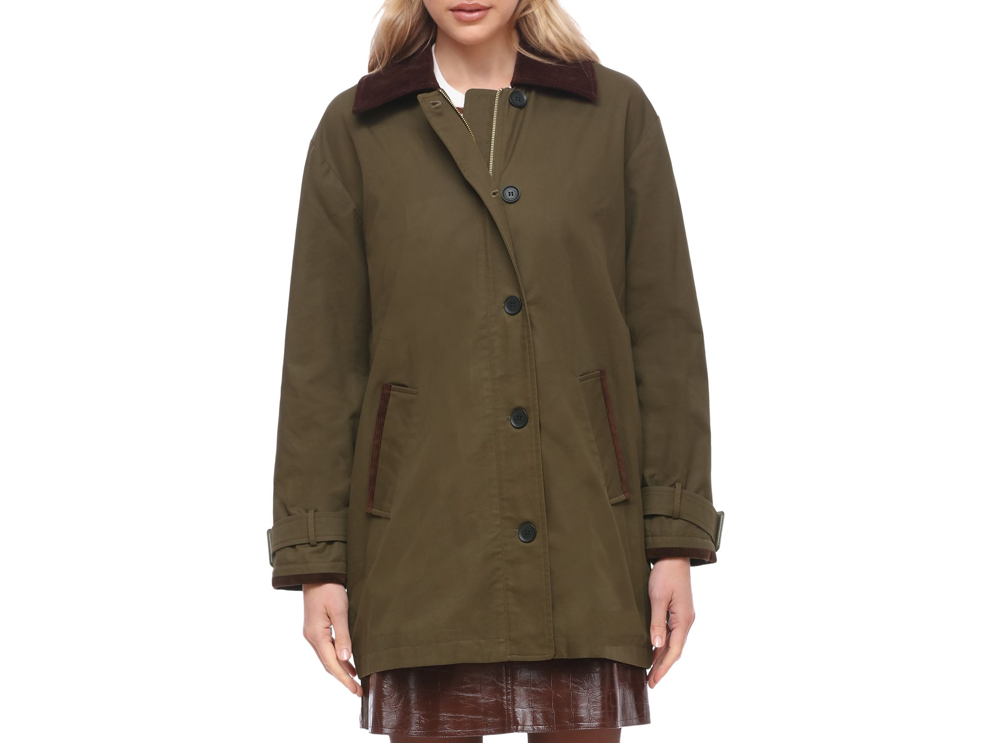 Contrast Collar Jacket — Image 3