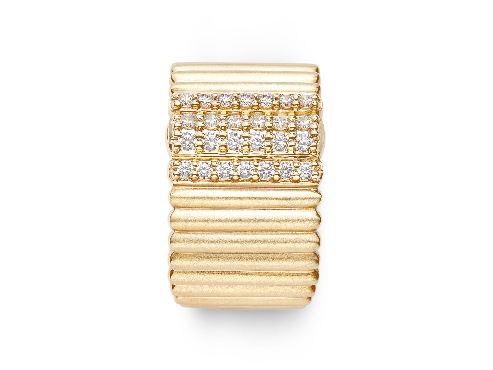 Diamond Statement Ring in 14K Yellow Gold, 0.30 tcw — Image 3
