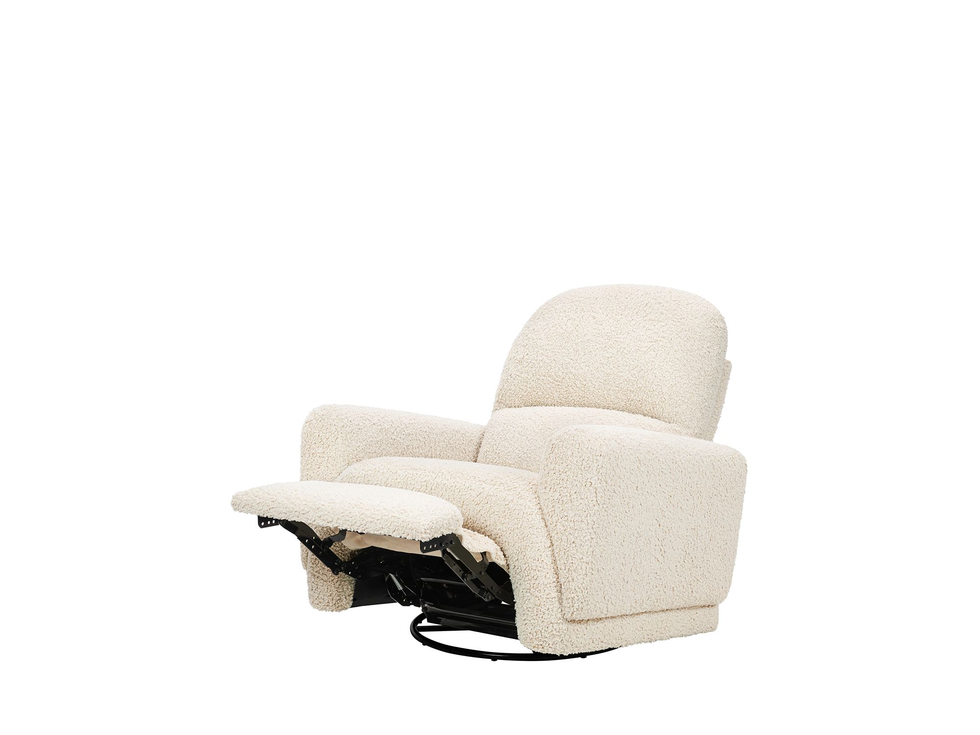 Rainbow Recliner and Swivel Glider in Teddy Loop — Image 11