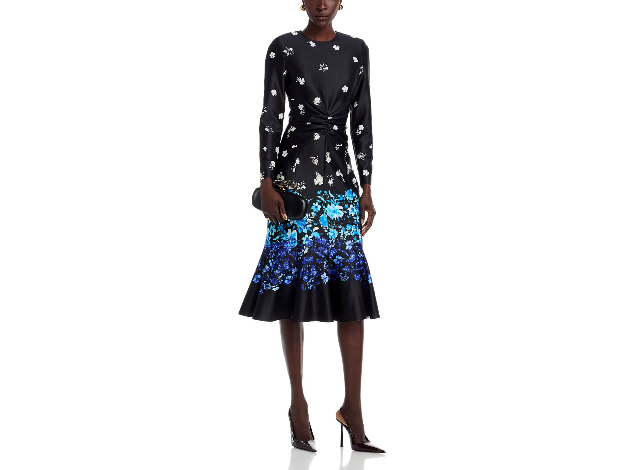 Scuba Ruched Dress — Image 4
