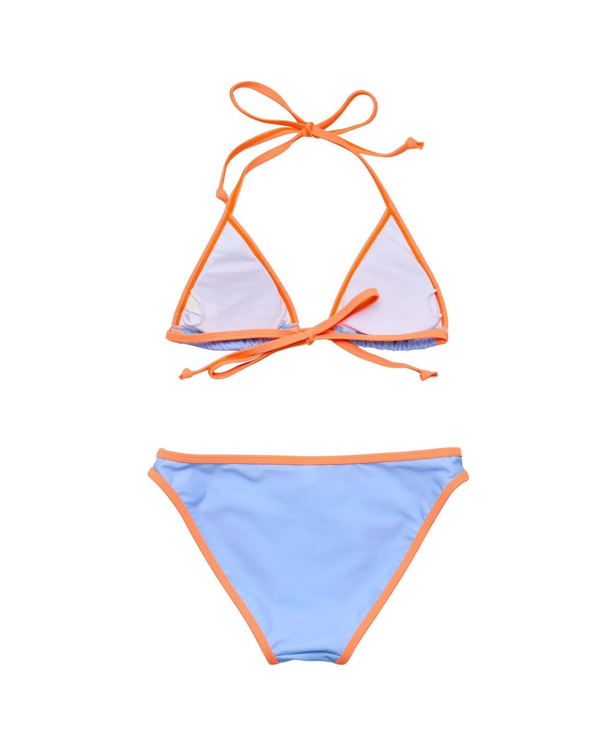 Girls' Sea Sorbet Triangle Bikini - Big Kid — Image 3