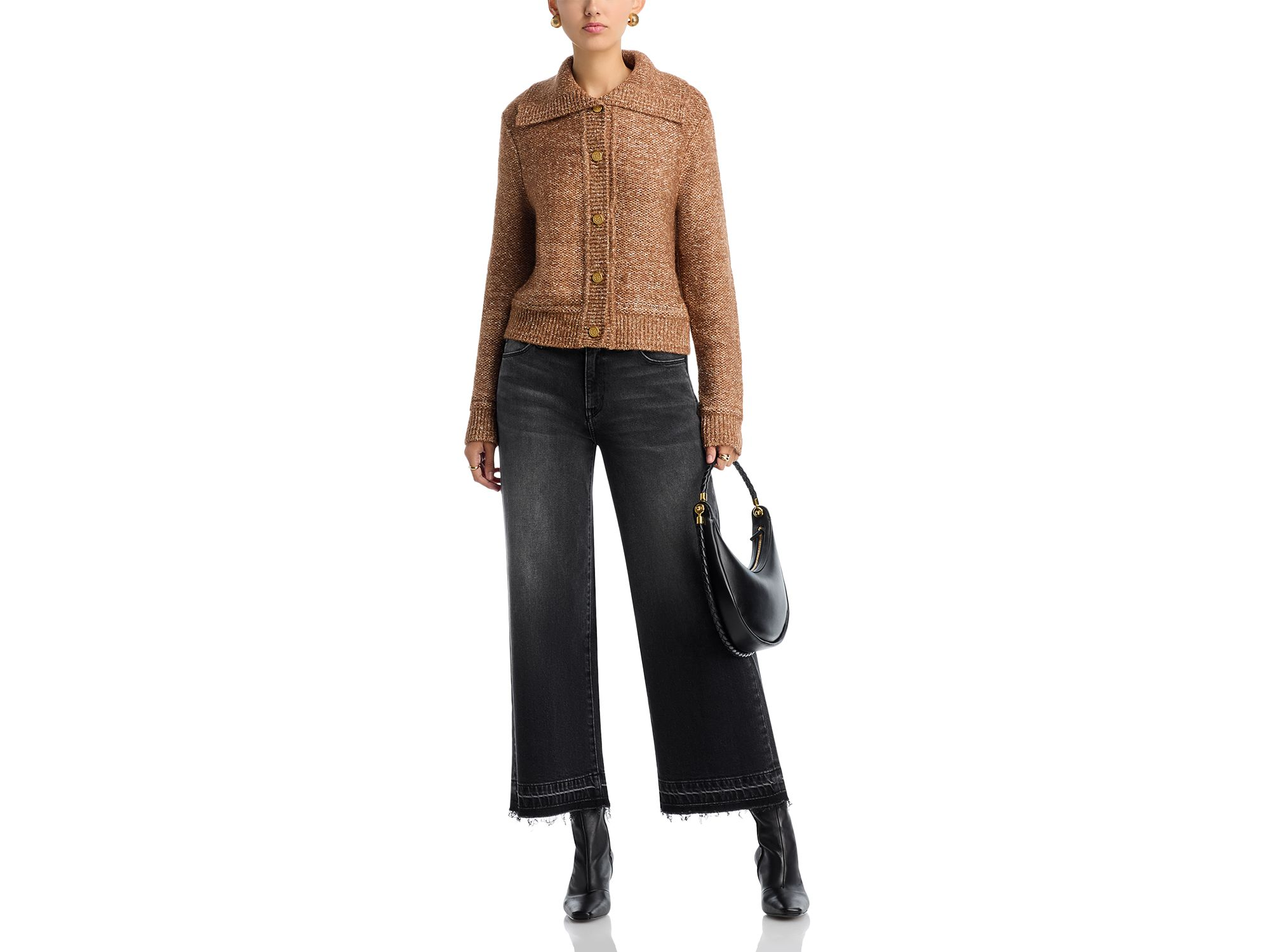 Armand Button Front Sweater — Image 4