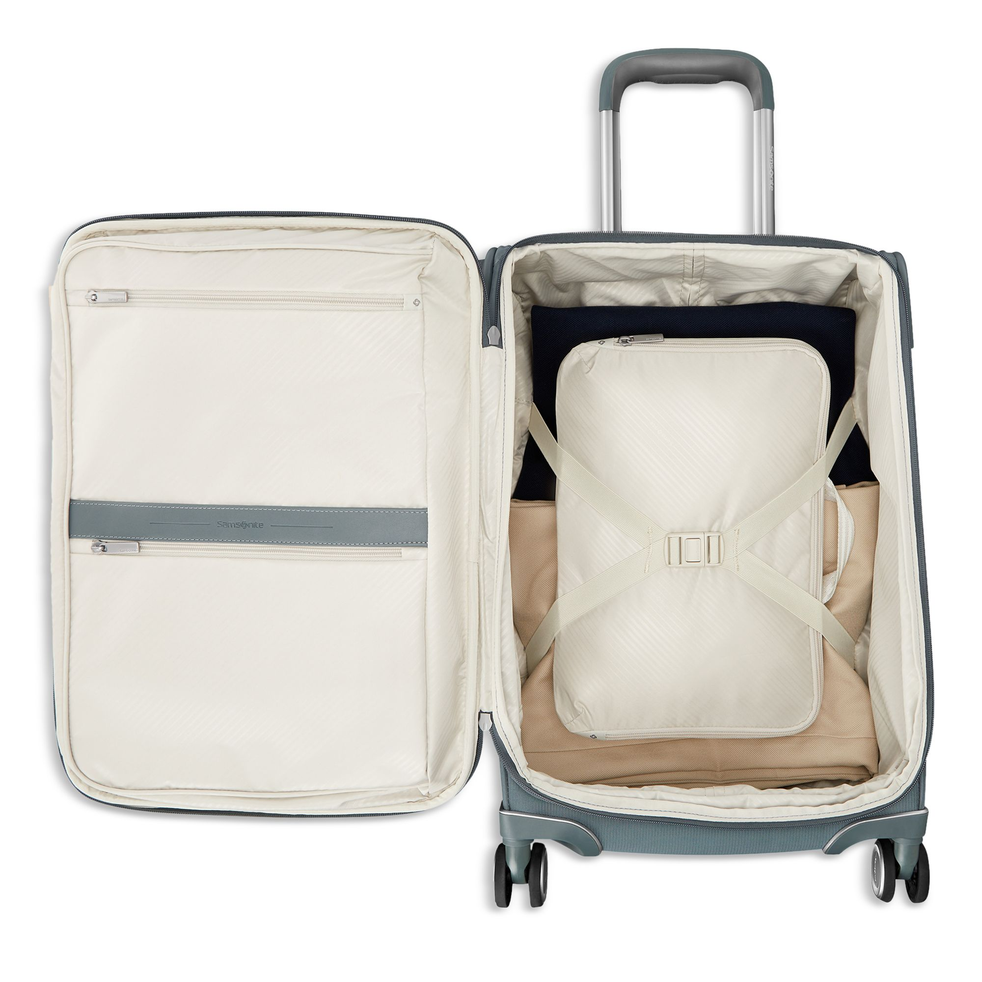 Silhouette 18 Softside Carry On Spinner Suitcase — Image 11