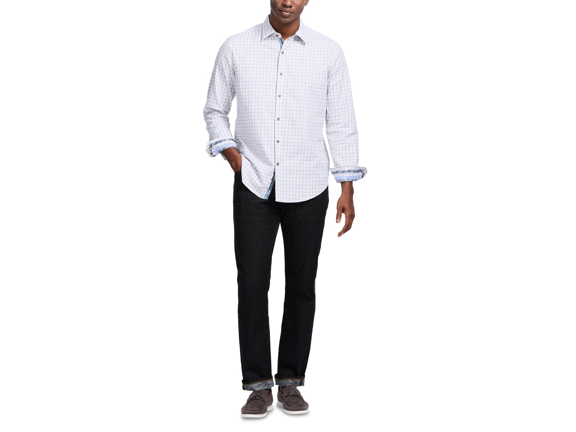 Darrington Cotton Button Down Shirt — Image 6