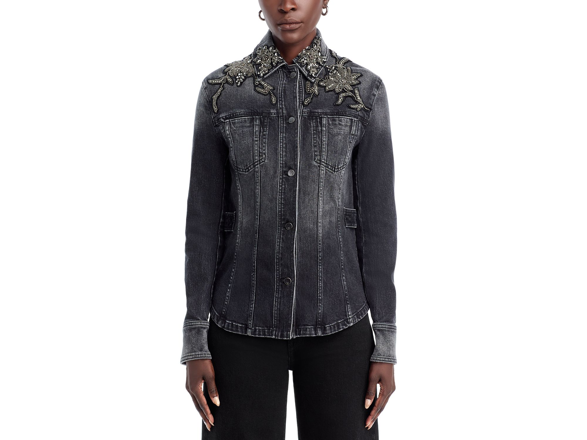 Tally Beaded Floral Jacket — Image 4