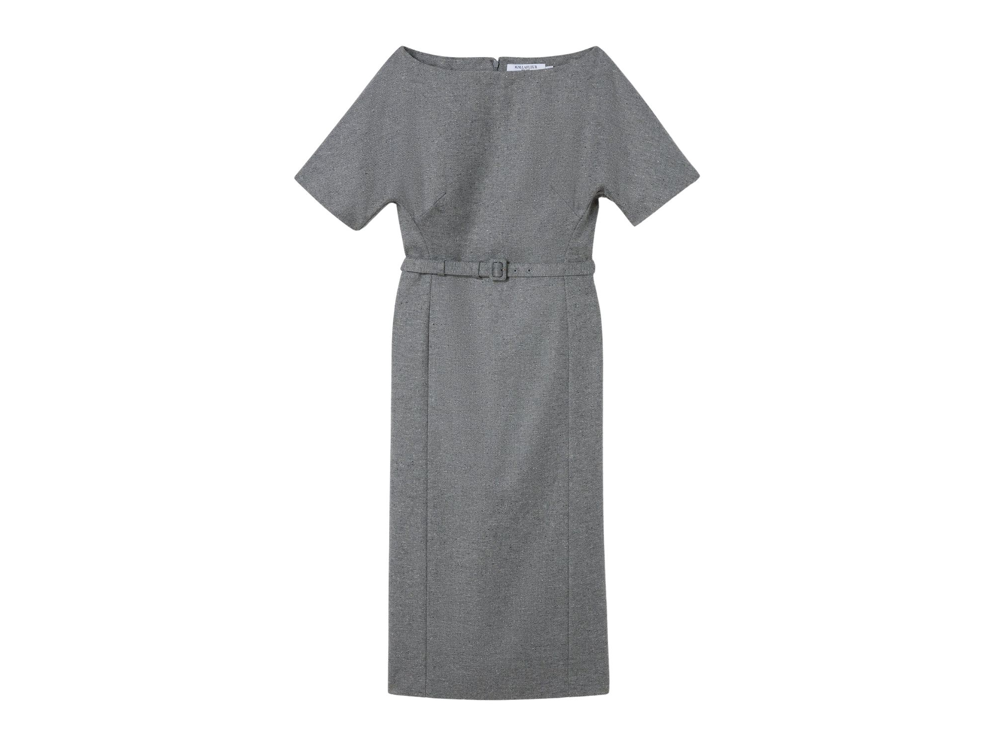 Meredith Slub Tweed Dress — Image 3