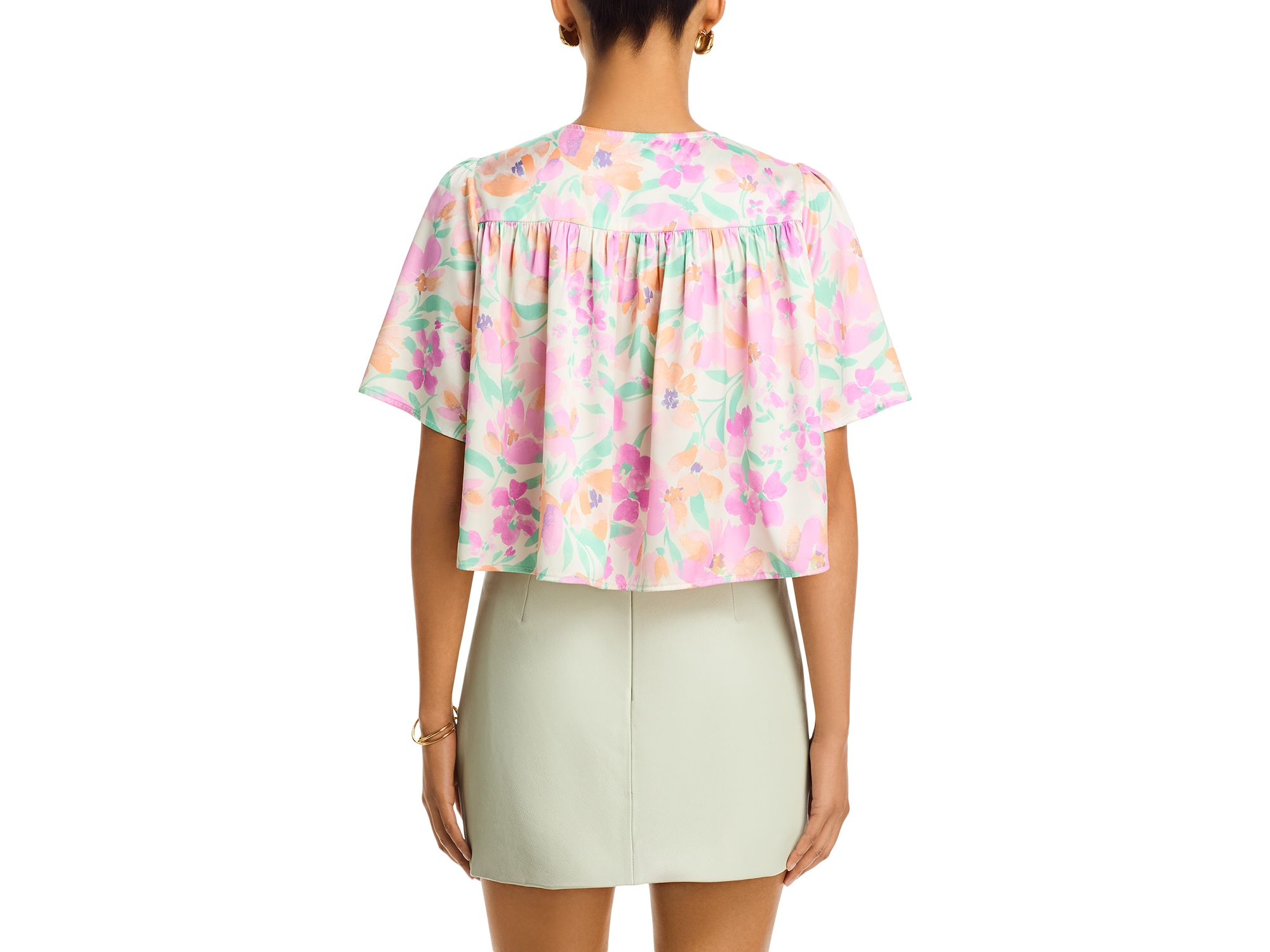 Bloom Pintuck Top - Exclusive — Image 3