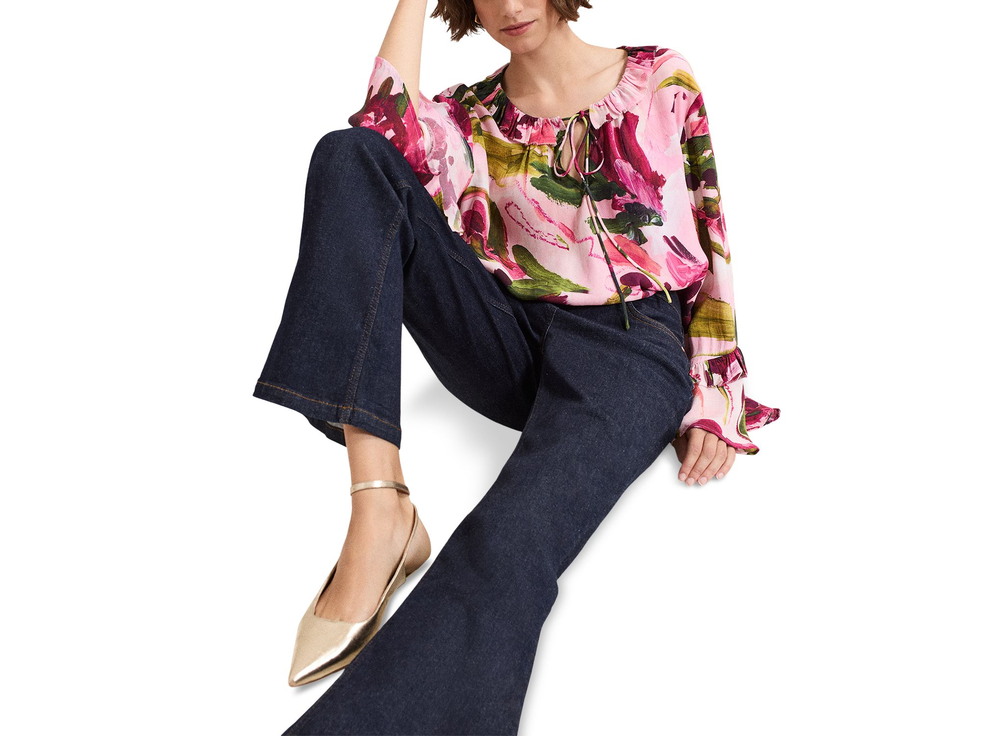 Andi Floral Blouse — Image 5
