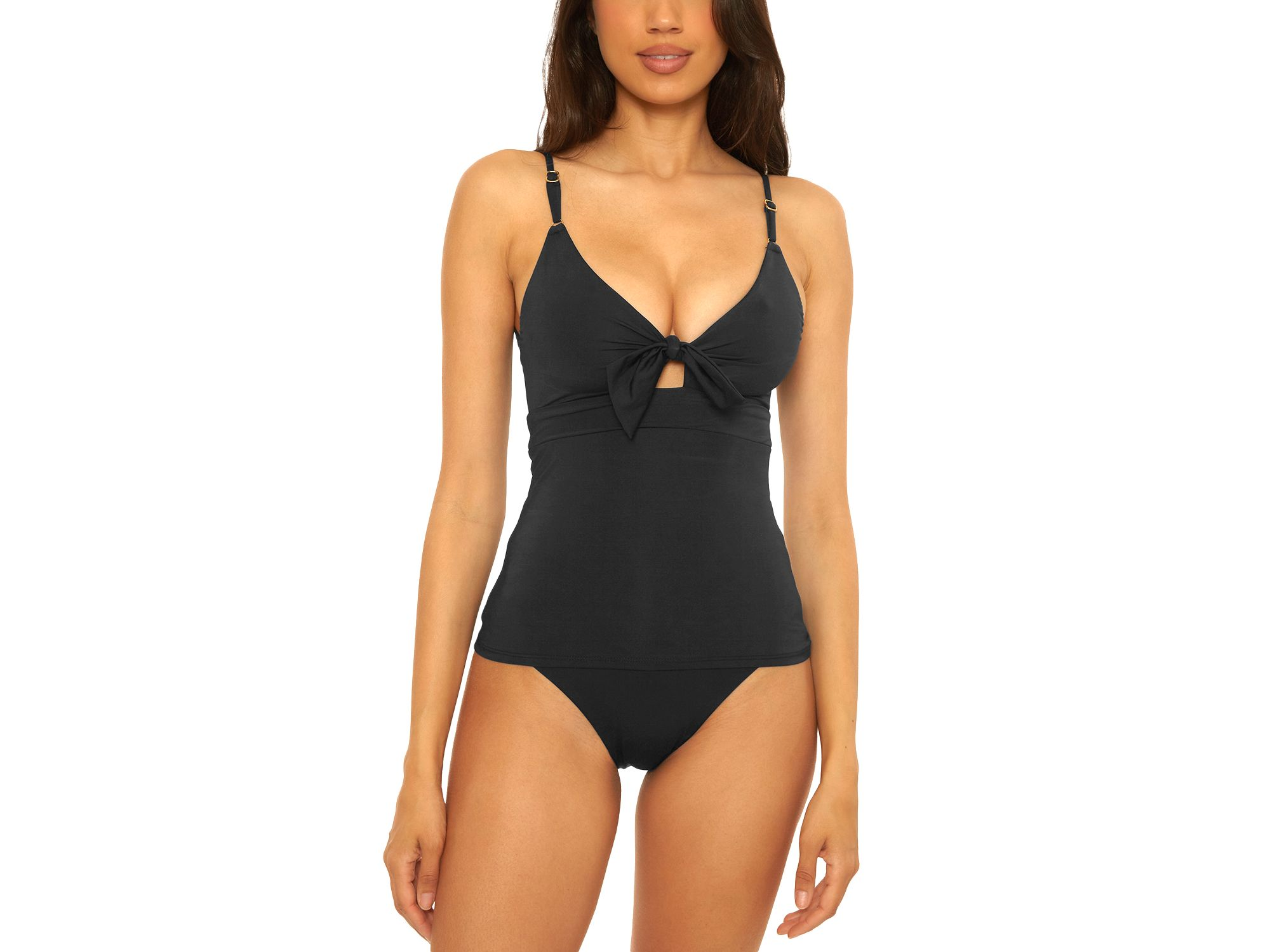 Color Code Tatum Shirred Tankini Top — Image 4