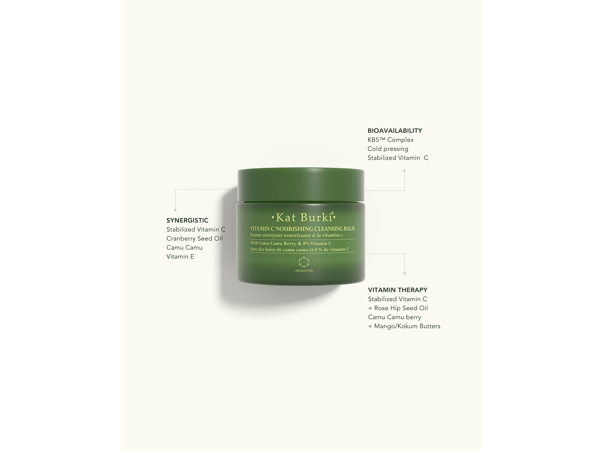 Vitamin C Nourishing Cleansing Balm 3.4 oz. — Image 4