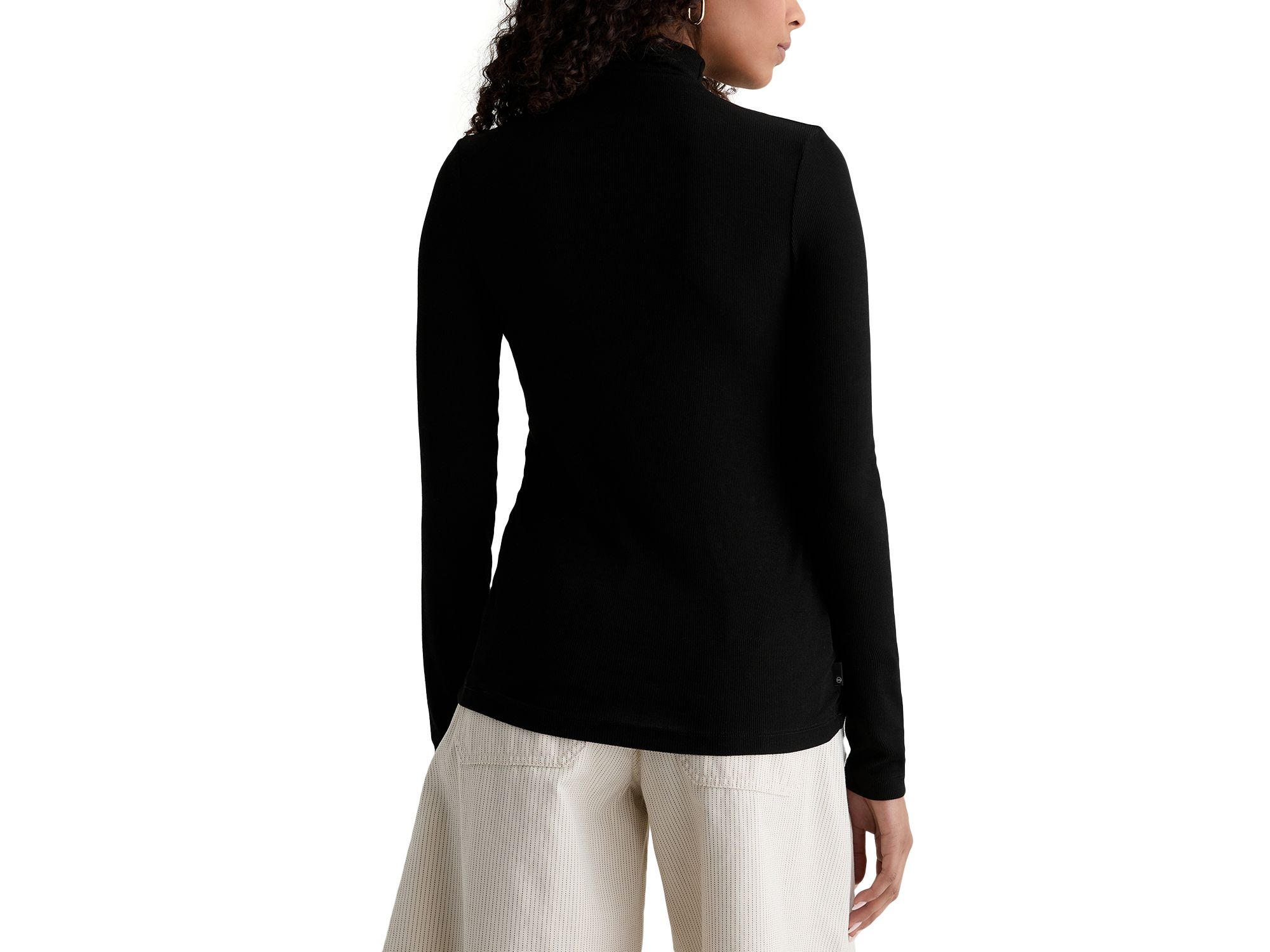 The Chels Long Sleeve Ribbed Turtleneck — Image 6