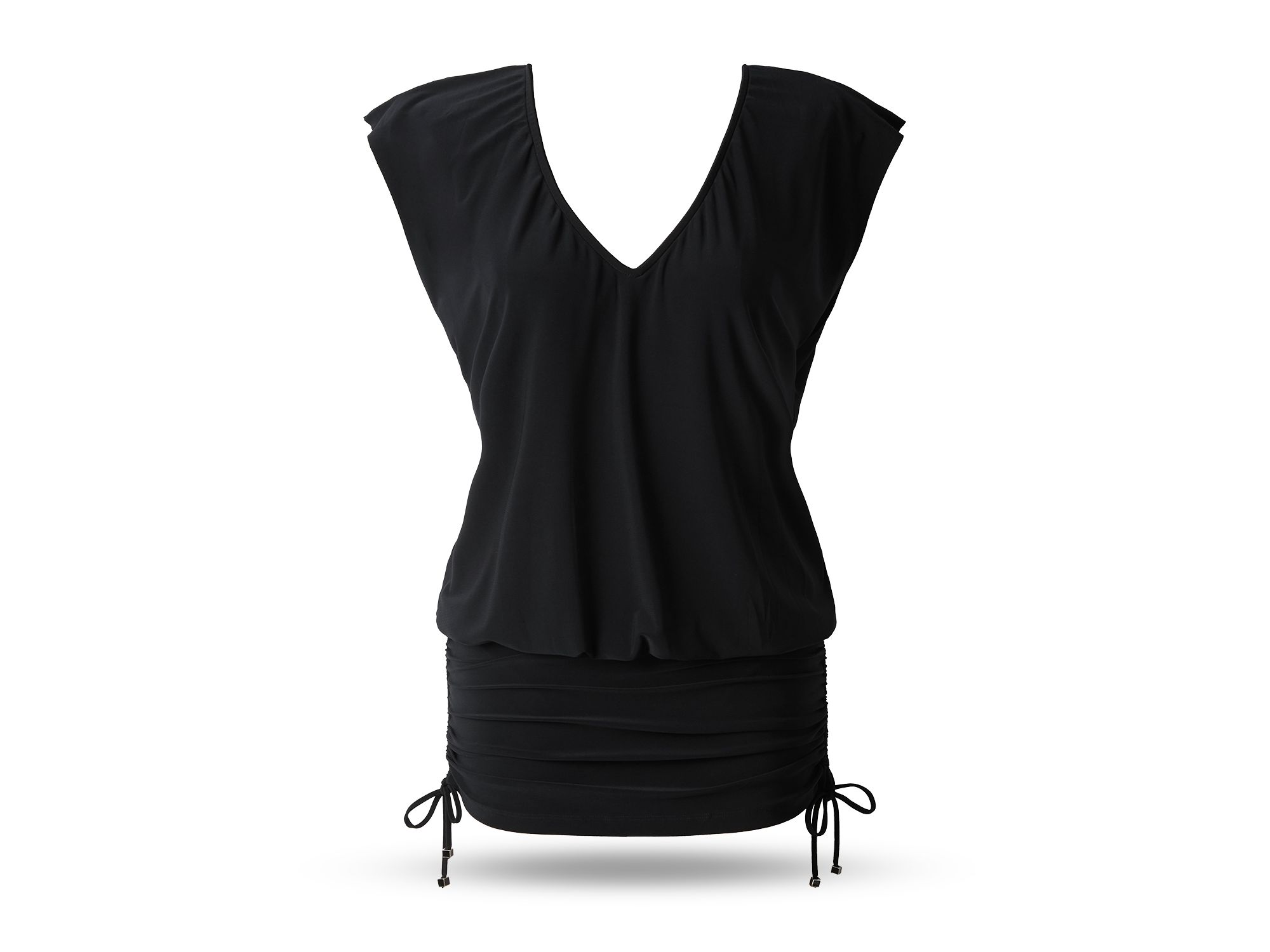 Ruched Dress Swim Cover-Up — Image 3
