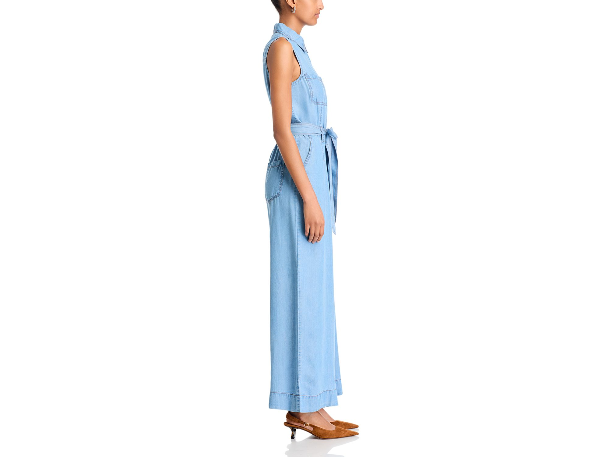 Chambray Jumpsuit - Exclusive — Image 5