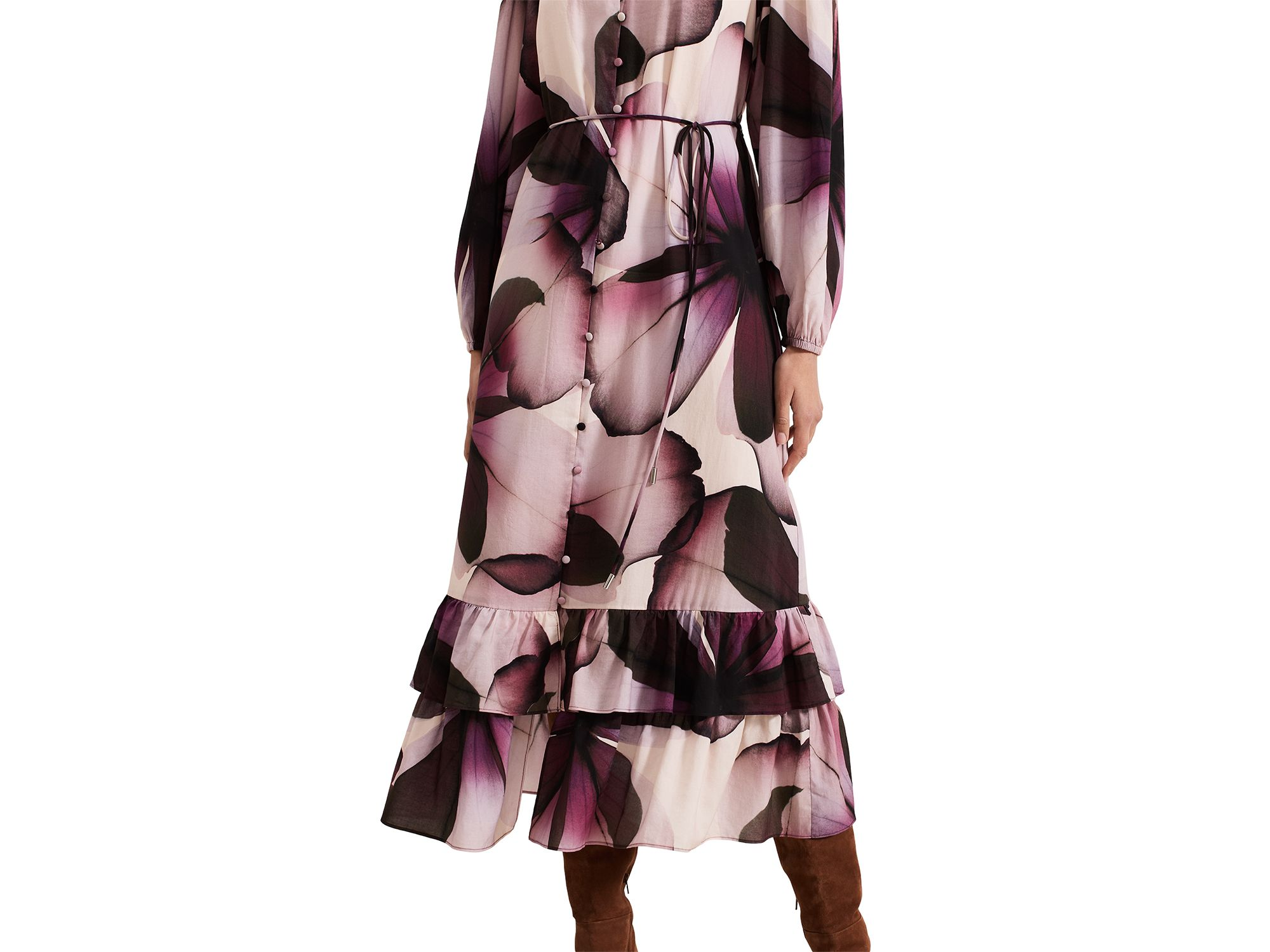 Clarra Floral Print Dress — Image 5